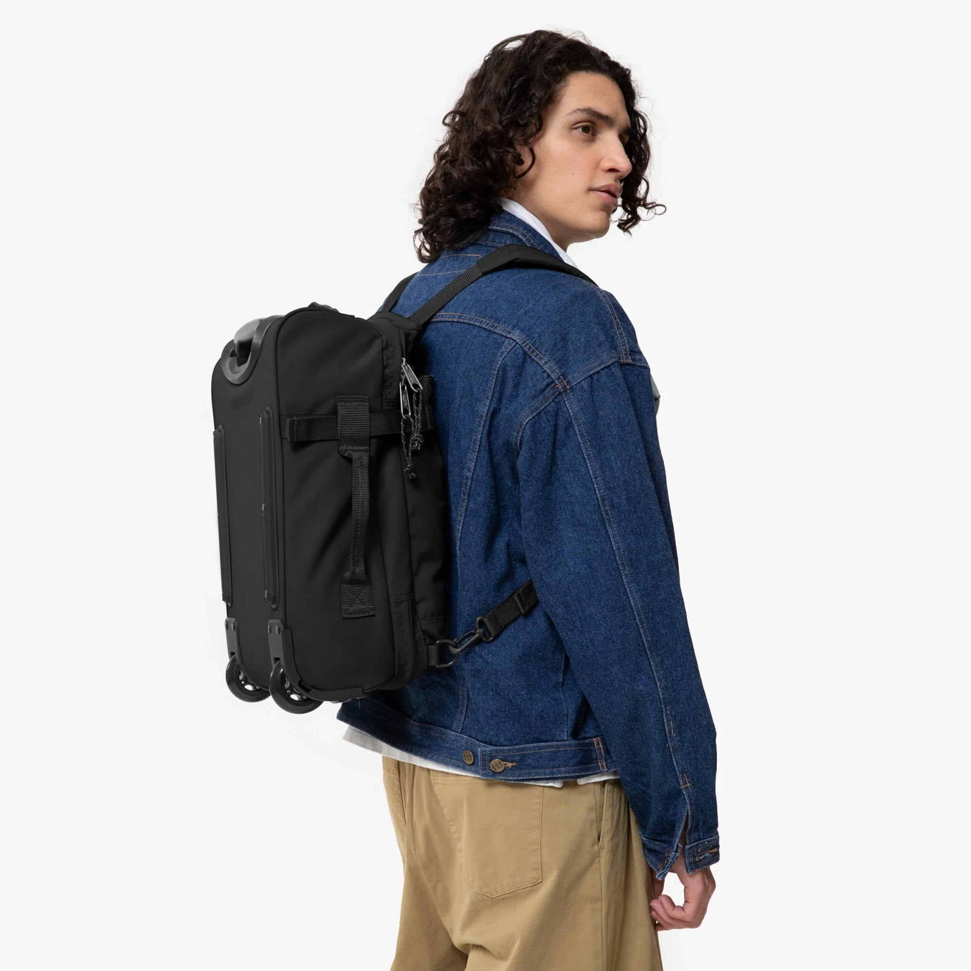 Eastpak selection Strapson XXS - Rollenreisetasche/Reiserucksack 43 cm (black) - Image 7