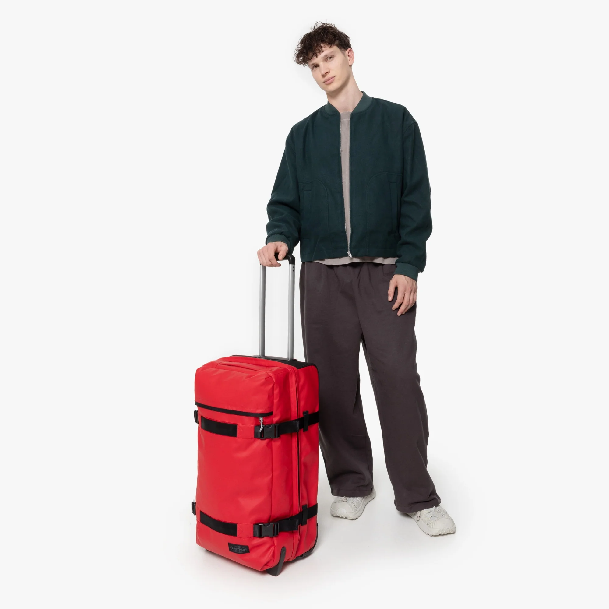 Eastpak selection Transit R 78 - Rollenreisetasche M 67 cm (tarp red) - Image 5
