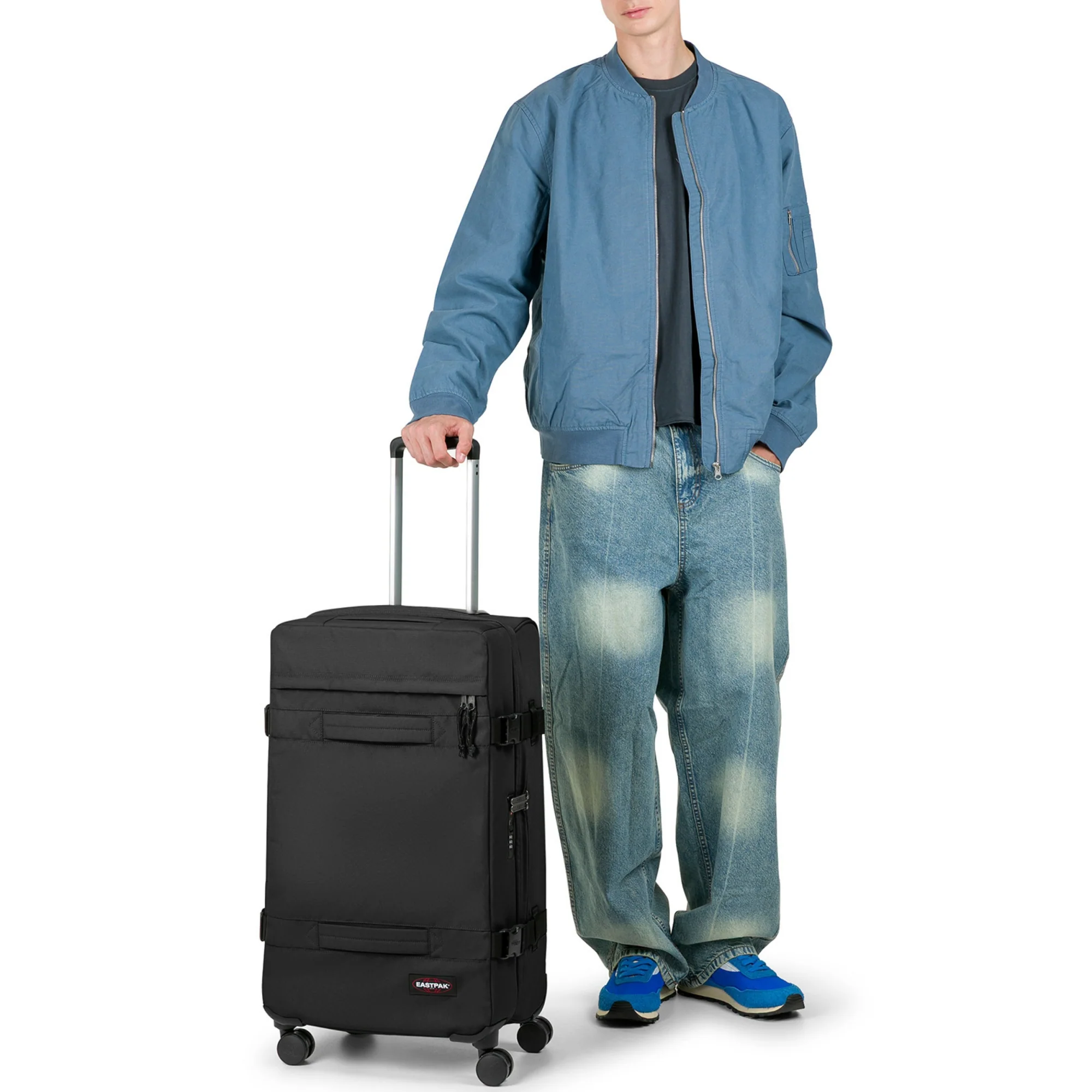 Eastpak Transit R 4 M + - 4-Rollen-Trolley 70 cm (black) - Image 7