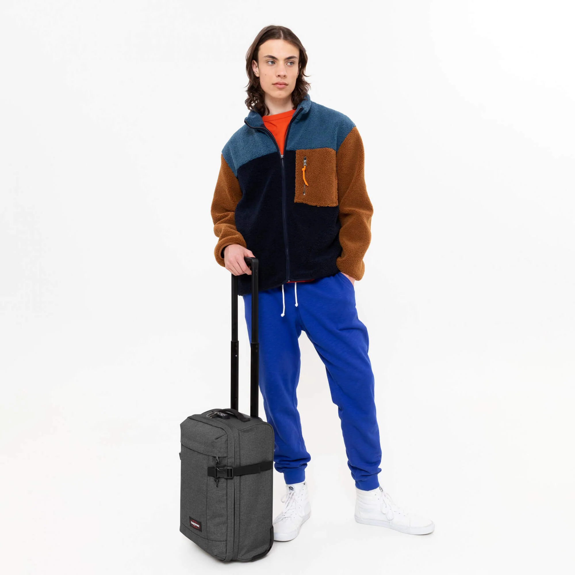 Eastpak Tranverz - Rollenreisetasche 45 cm XXS (black denim) - Image 6