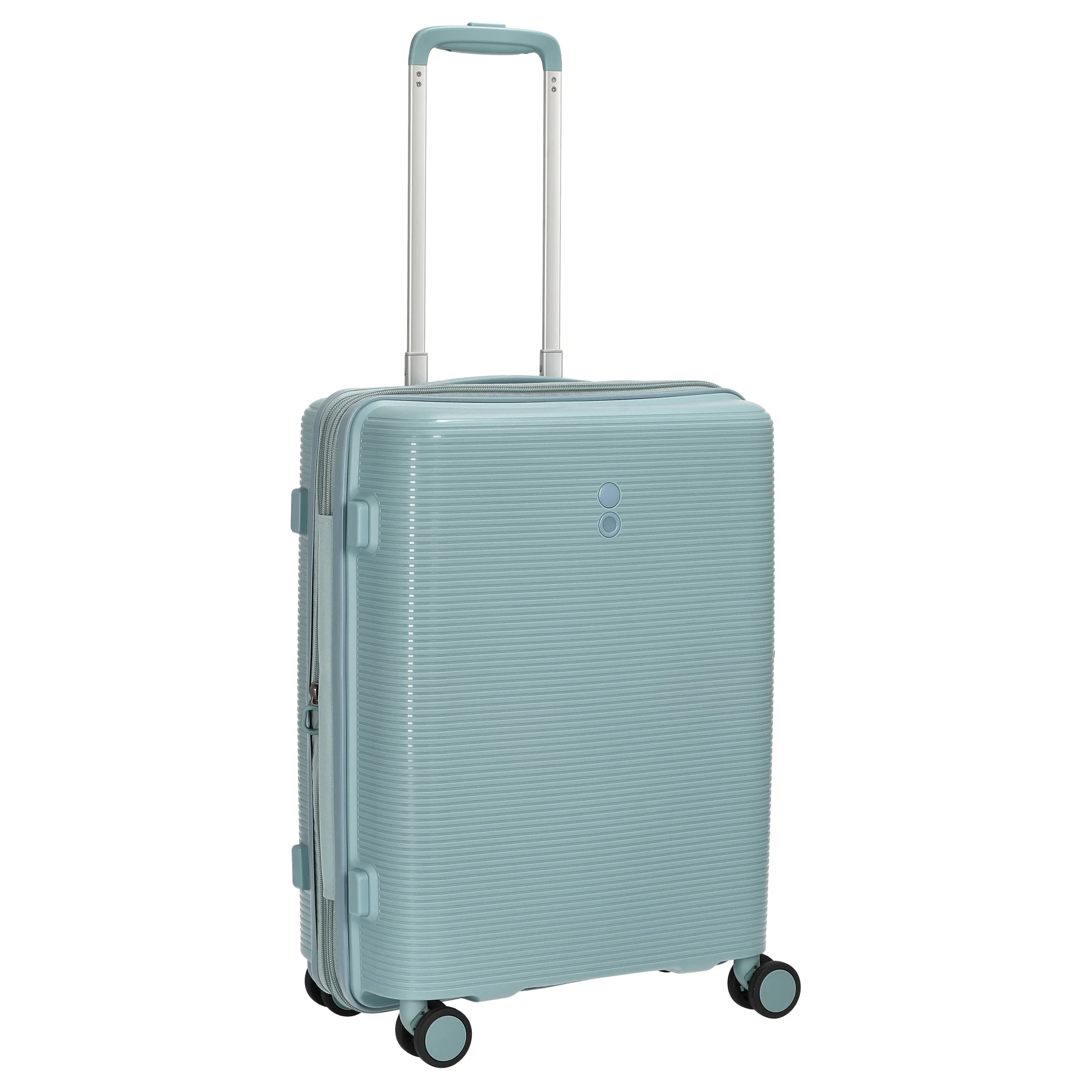Echolac Forza - 4 Rollen - Kabinentrolley 55 cm erw. (blue) - Image 5