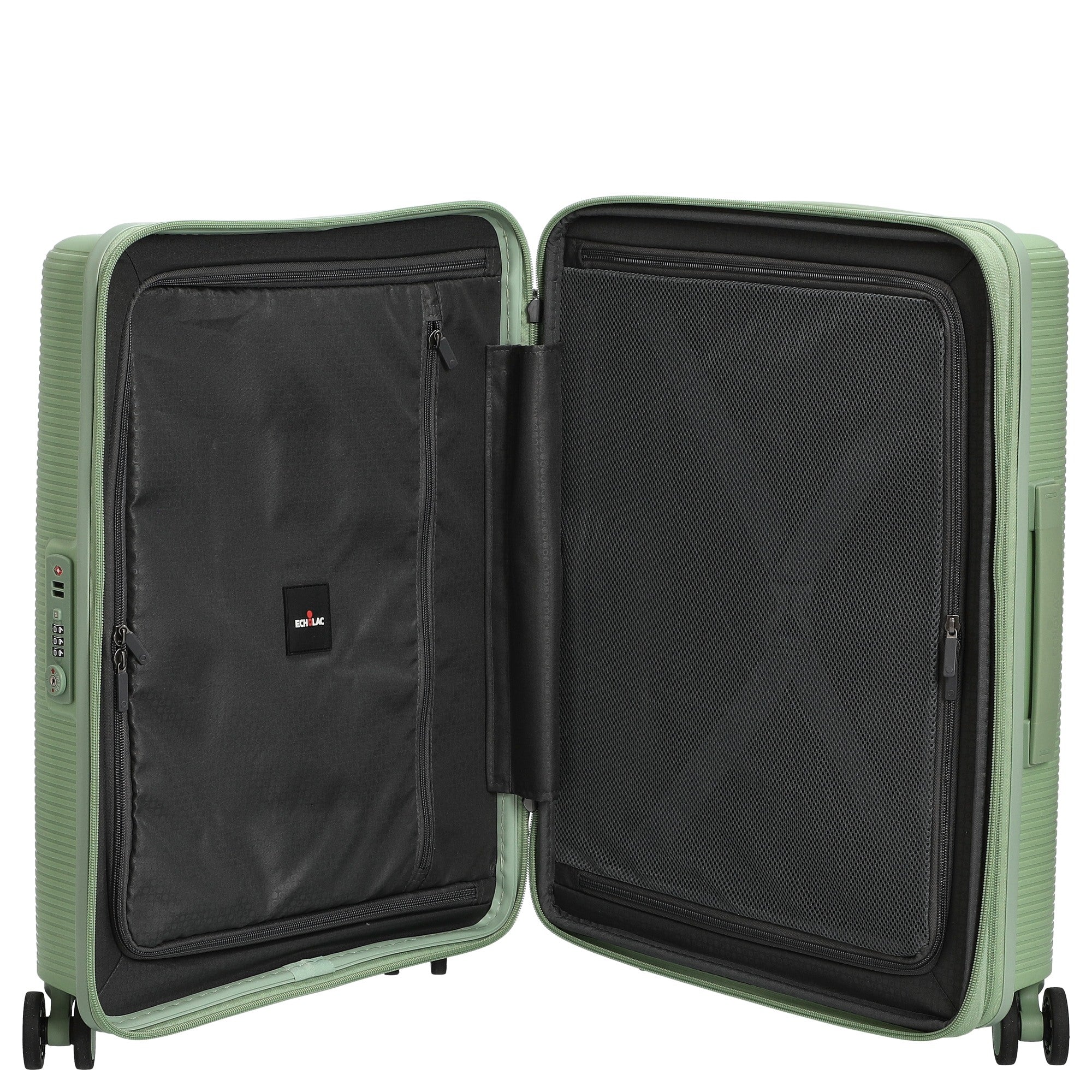 Echolac Forza - 4 Rollen - Kabinentrolley 55 cm erw. (verde) - Image 6
