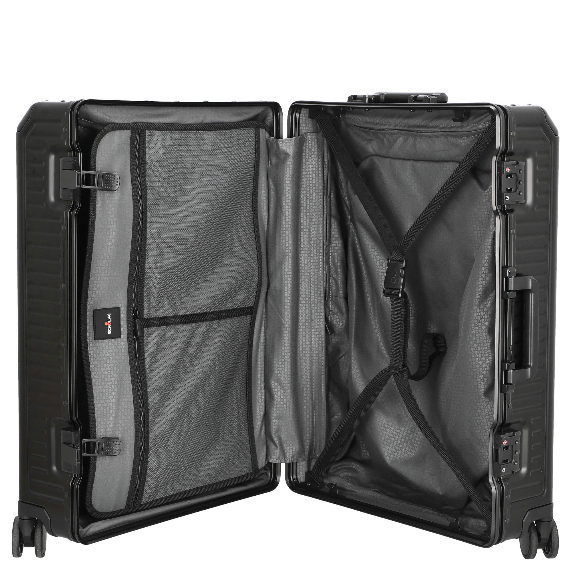 Echolac Shogun Classic 70 Auminium- 4-Rollen-Trolley M 67 cm (black) - Image 6