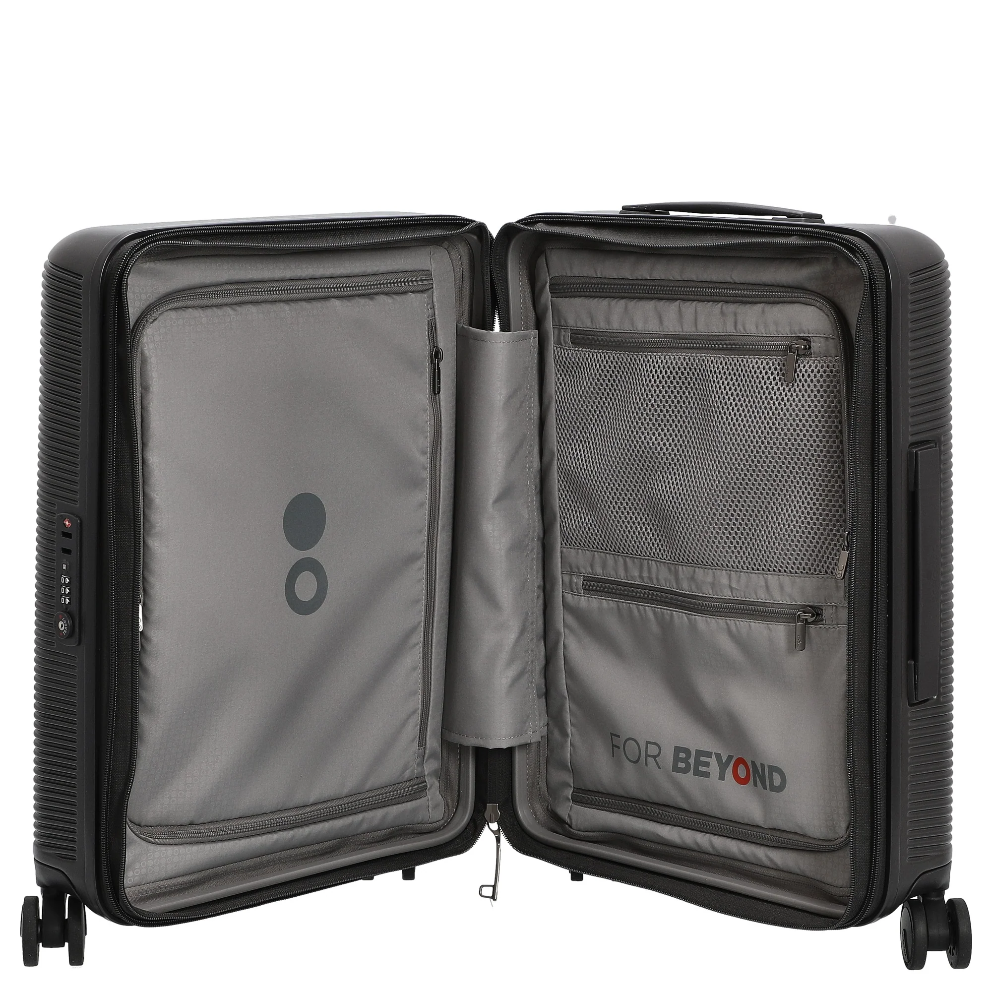 Echolac Ultima PowerZip - 4-Rollen-Kabinentrolley 55 cm erw. (dark chocolate) - Image 6