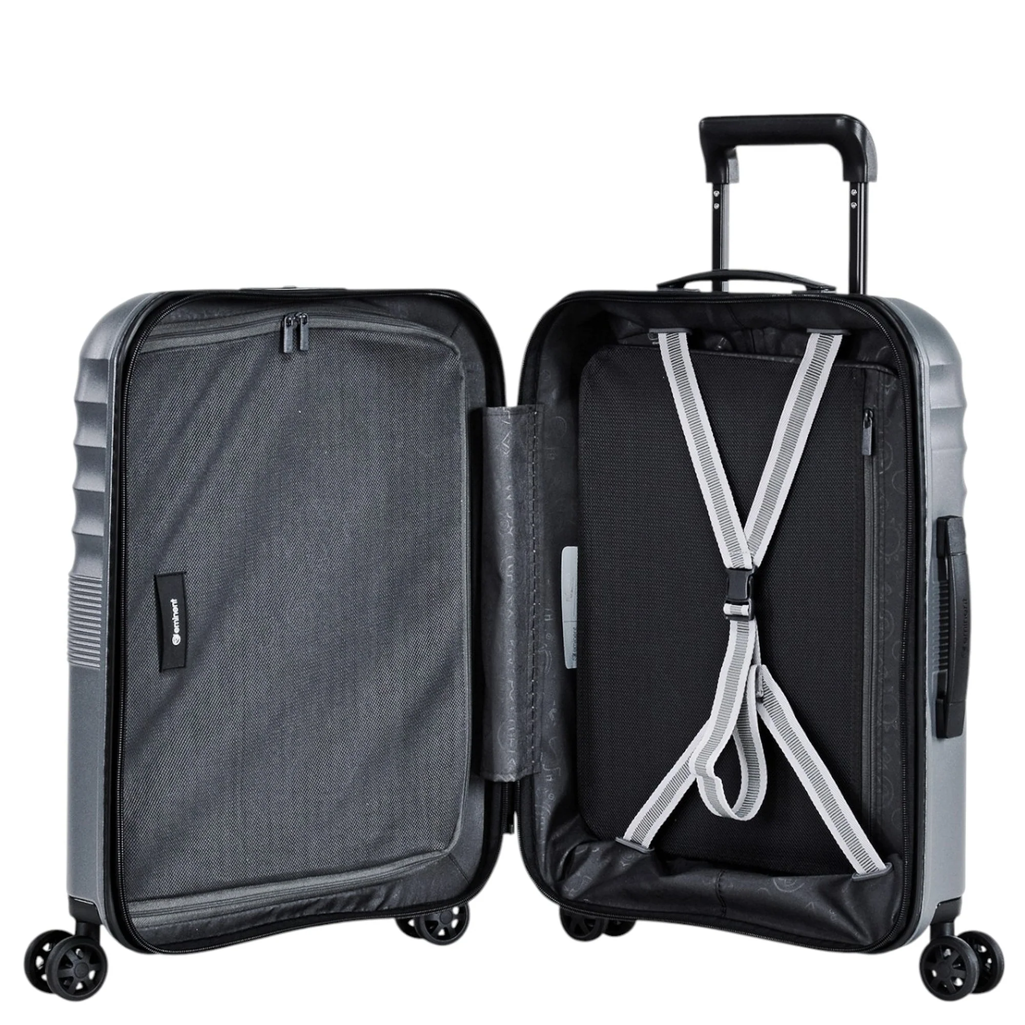 Eminent DANDELION - 4-Rollen-Kabinentrolley 55 cm (dark grey) - Image 5