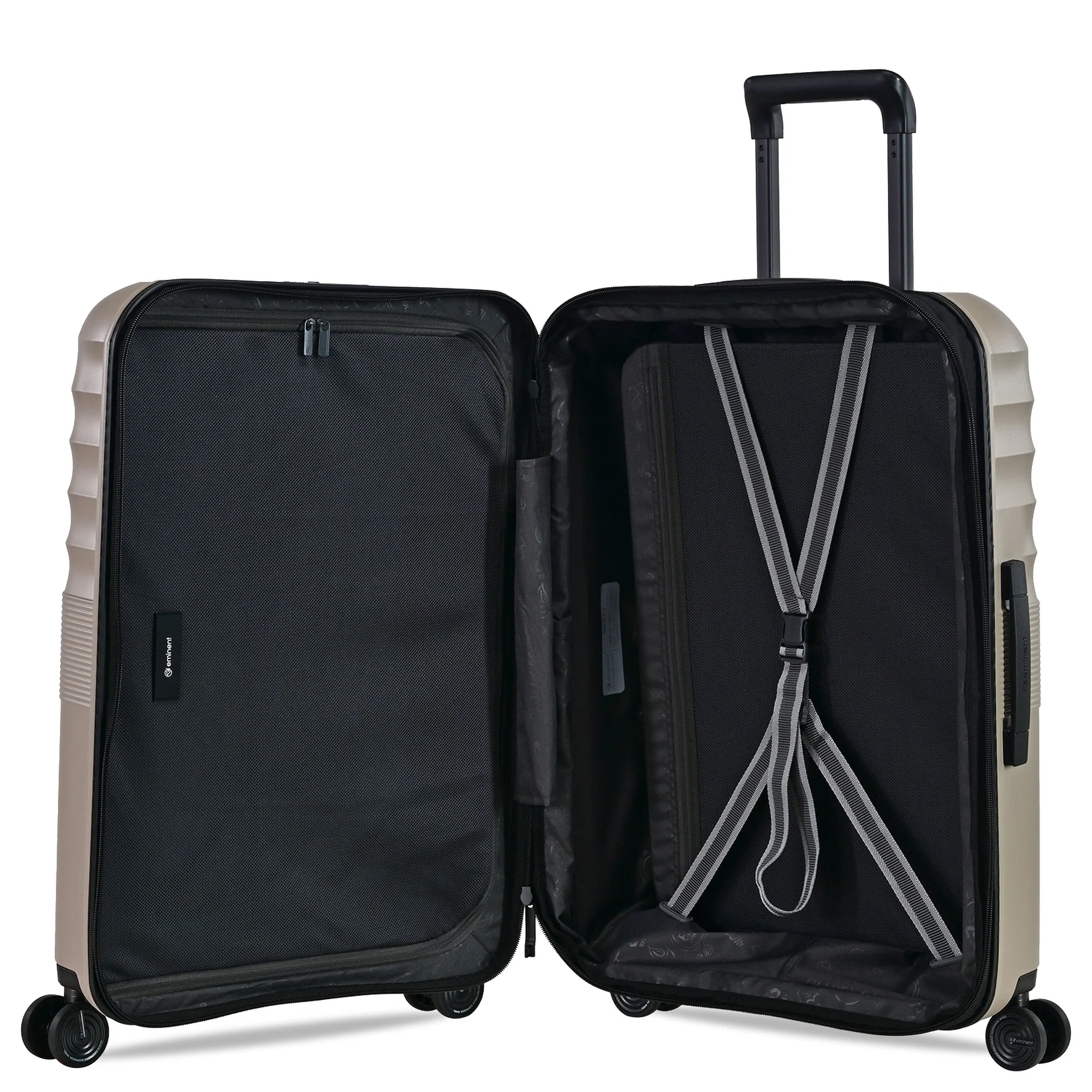 Eminent DANDELION - 4-Rollen-Trolley L 77 cm erw. (beige) - Image 4