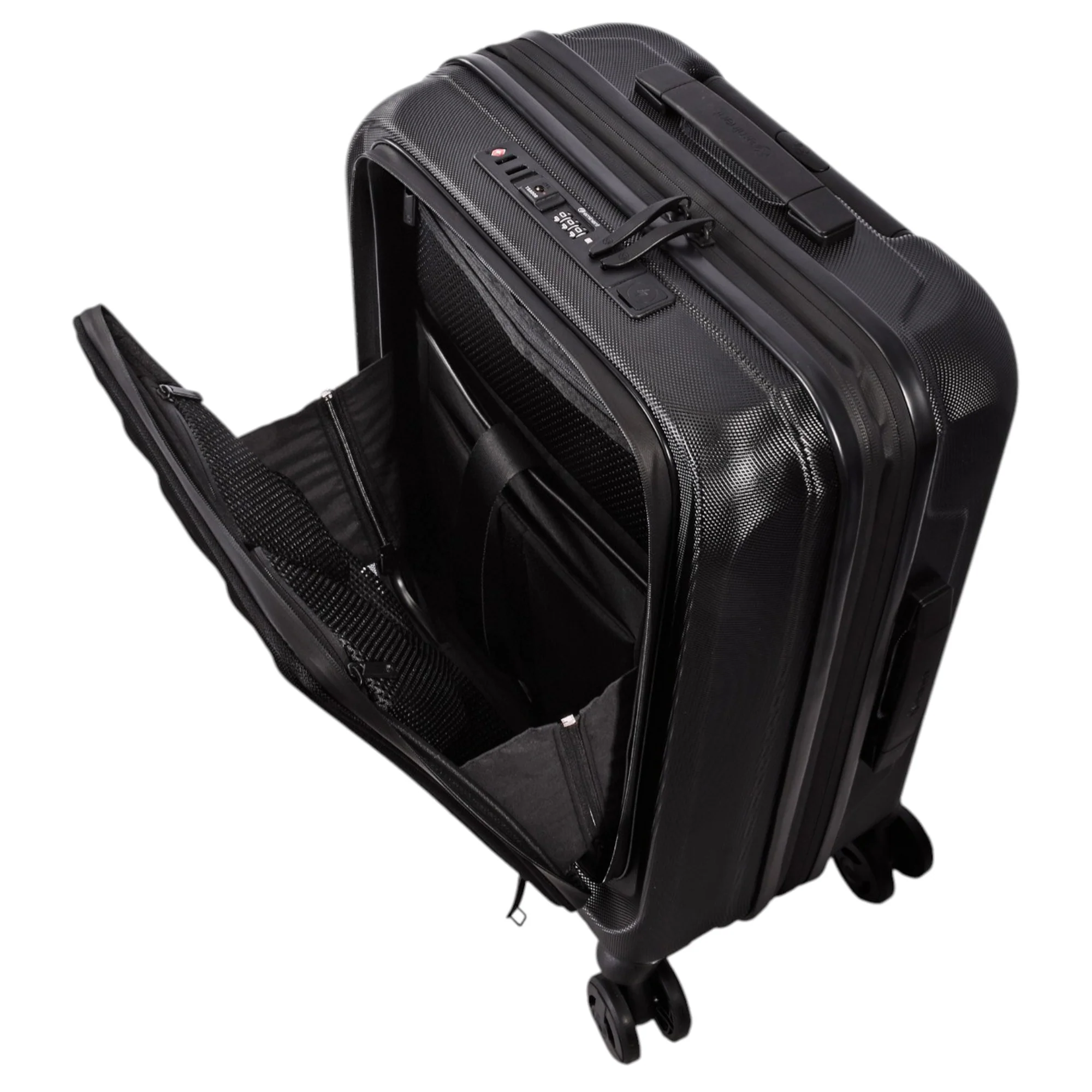 Eminent KAPSTADT BUSINESS PREMIUM - 4-Rollen-Kabinentrolley 55 cm erw. (schwarz) - Image 5