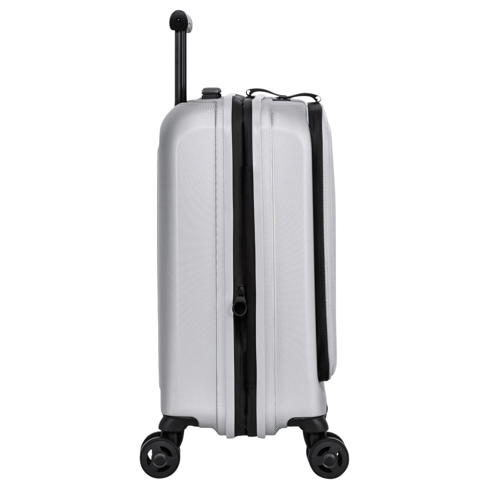 Eminent KAPSTADT BUSINESS PREMIUM - 4-Rollen-Kabinentrolley 55 cm erw. (silber) - Image 4
