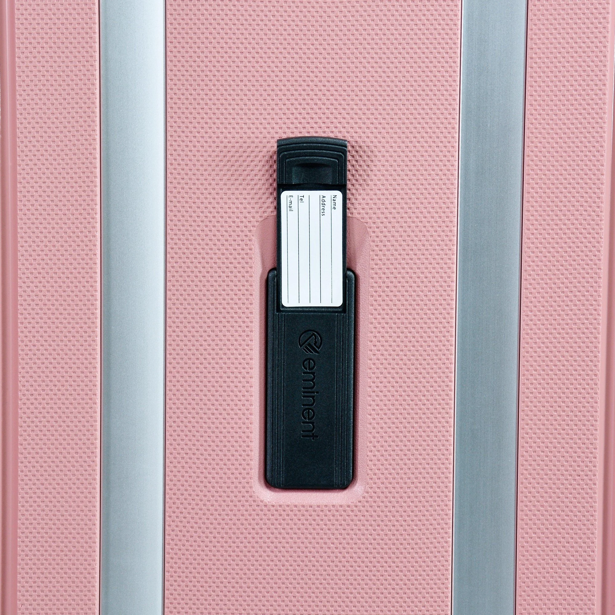 Eminent VERTICA - 4-Rollen-Kabinentrolley 55 cm (grau/rosa) - Image 8