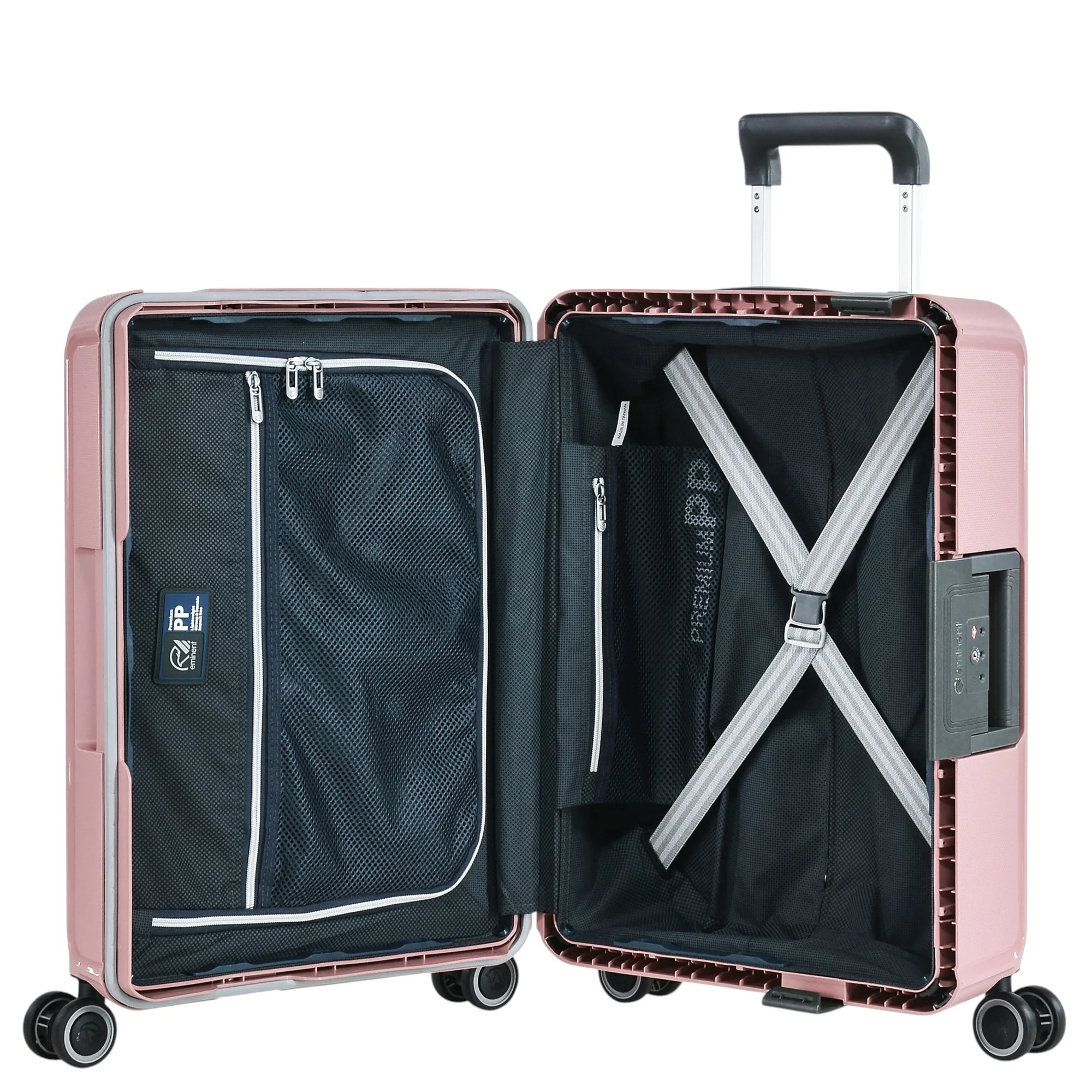 Eminent VERTICA - 4-Rollen-Kabinentrolley 55 cm (rosa) - Image 4