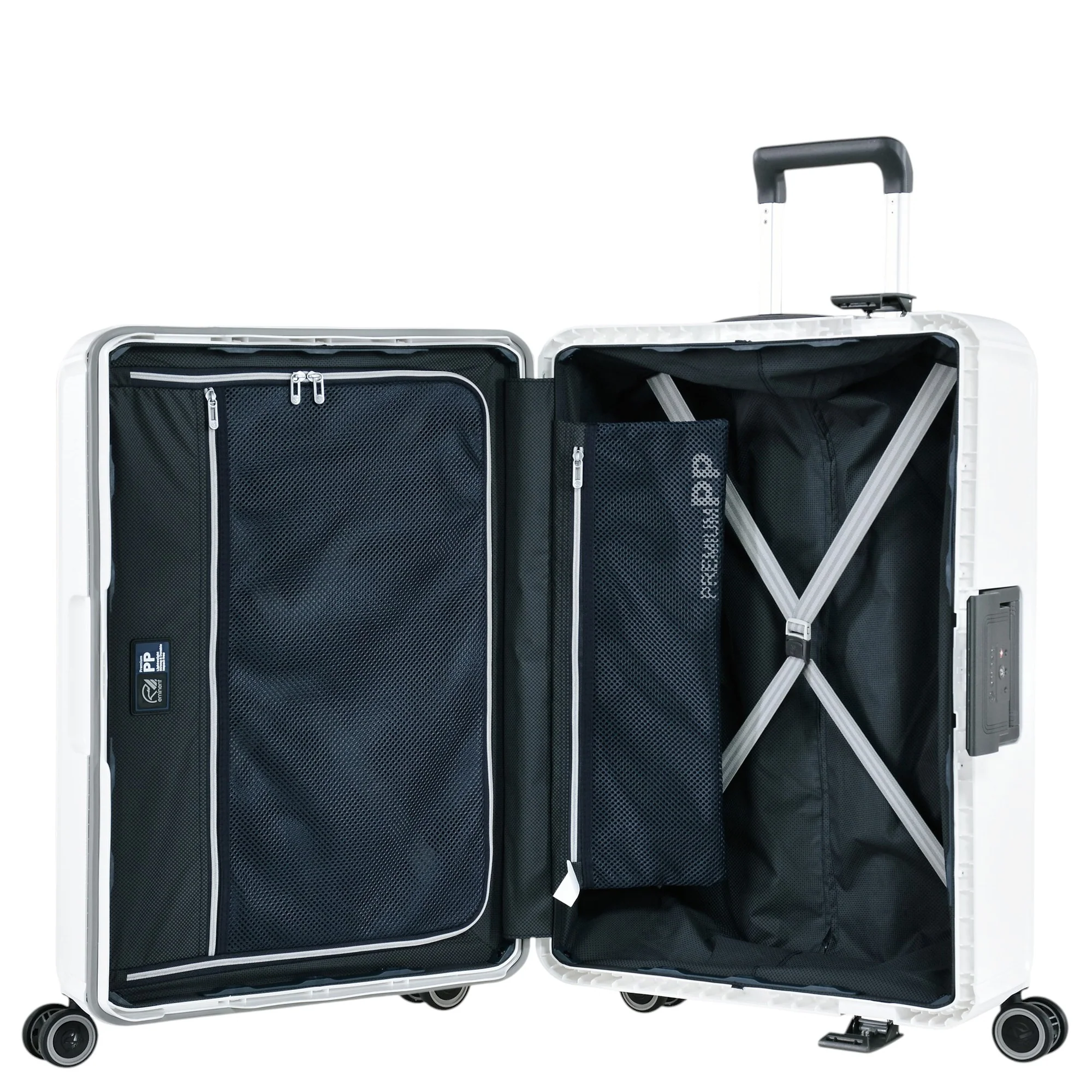 Eminent VERTICA - 4-Rollen-Trolley 68 cm (weiß) - Image 5
