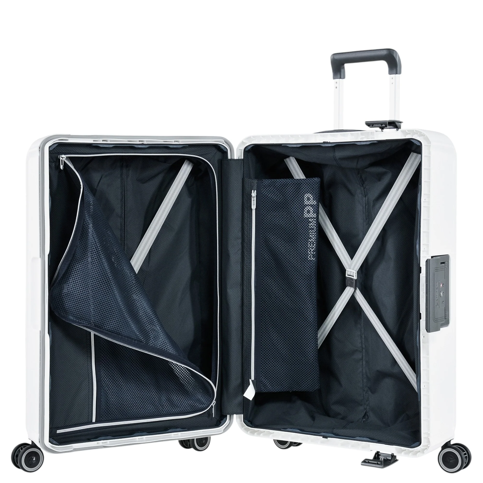 Eminent VERTICA - 4-Rollen-Trolley 68 cm (weiß) - Image 6