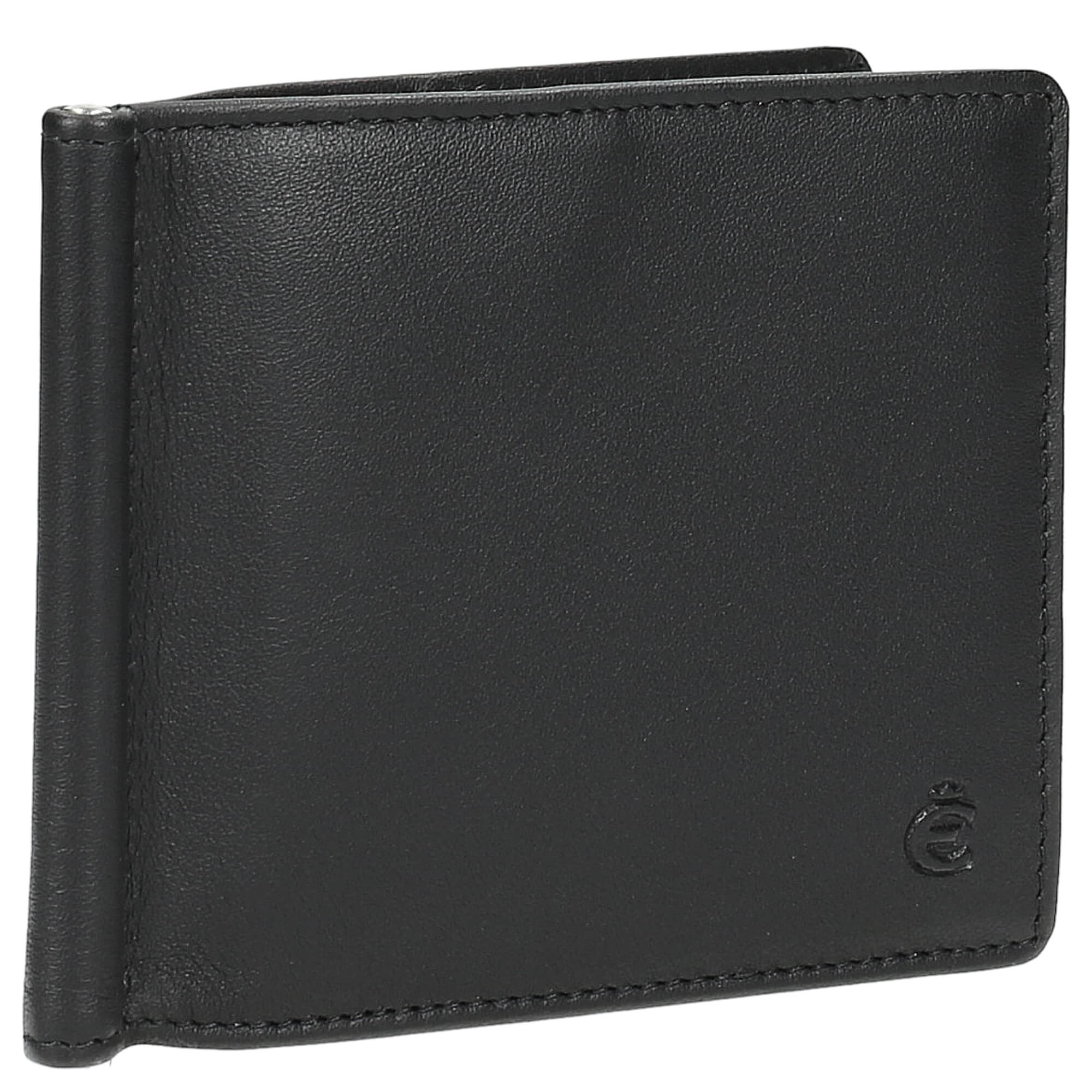 Esquire Logo - Geldbörse 6cc 11 cm RFID CARDSAFE (black) - Image 4