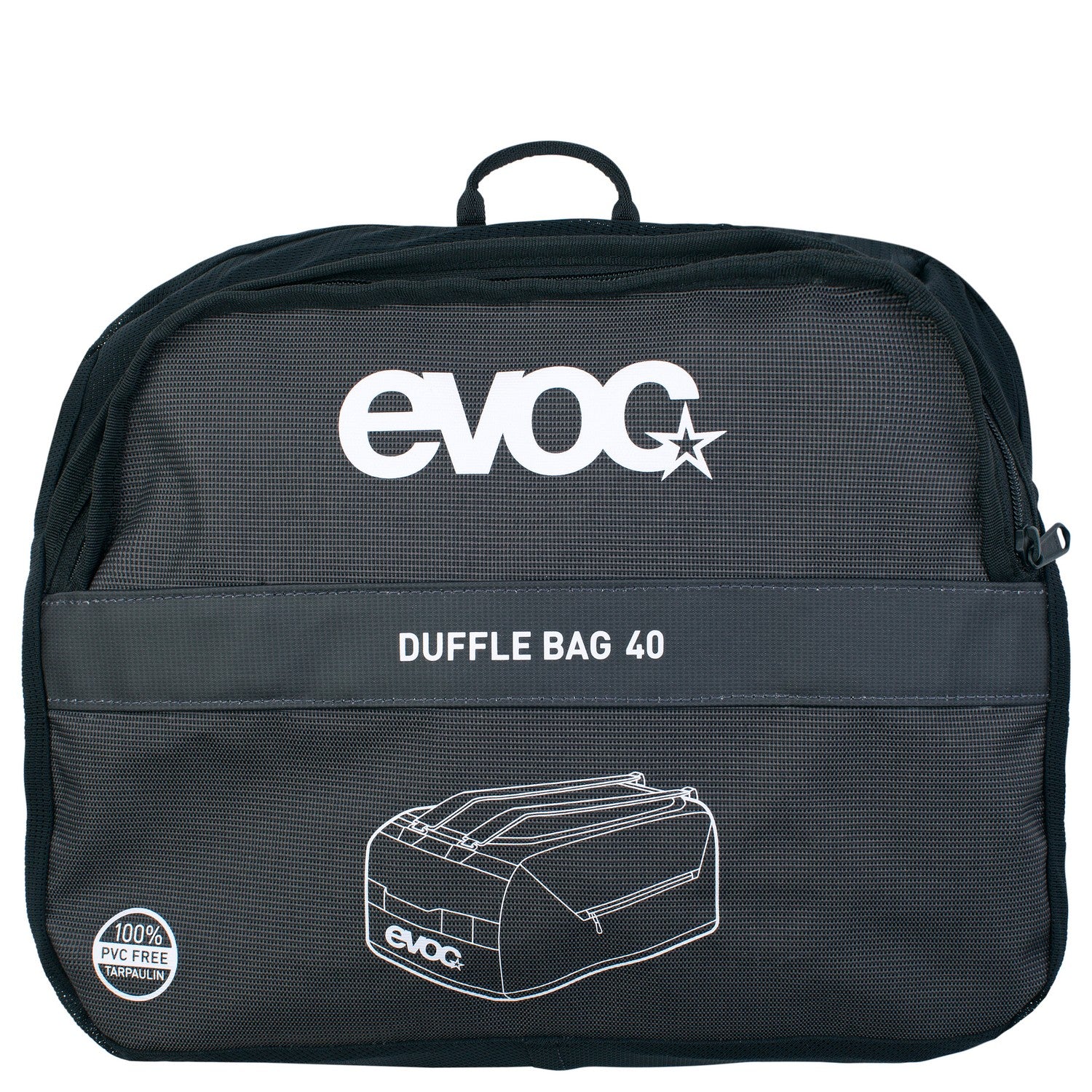 Evoc Duffle Bag 40 - Reisetasche 50 cm (carbon grey/black) - Image 7