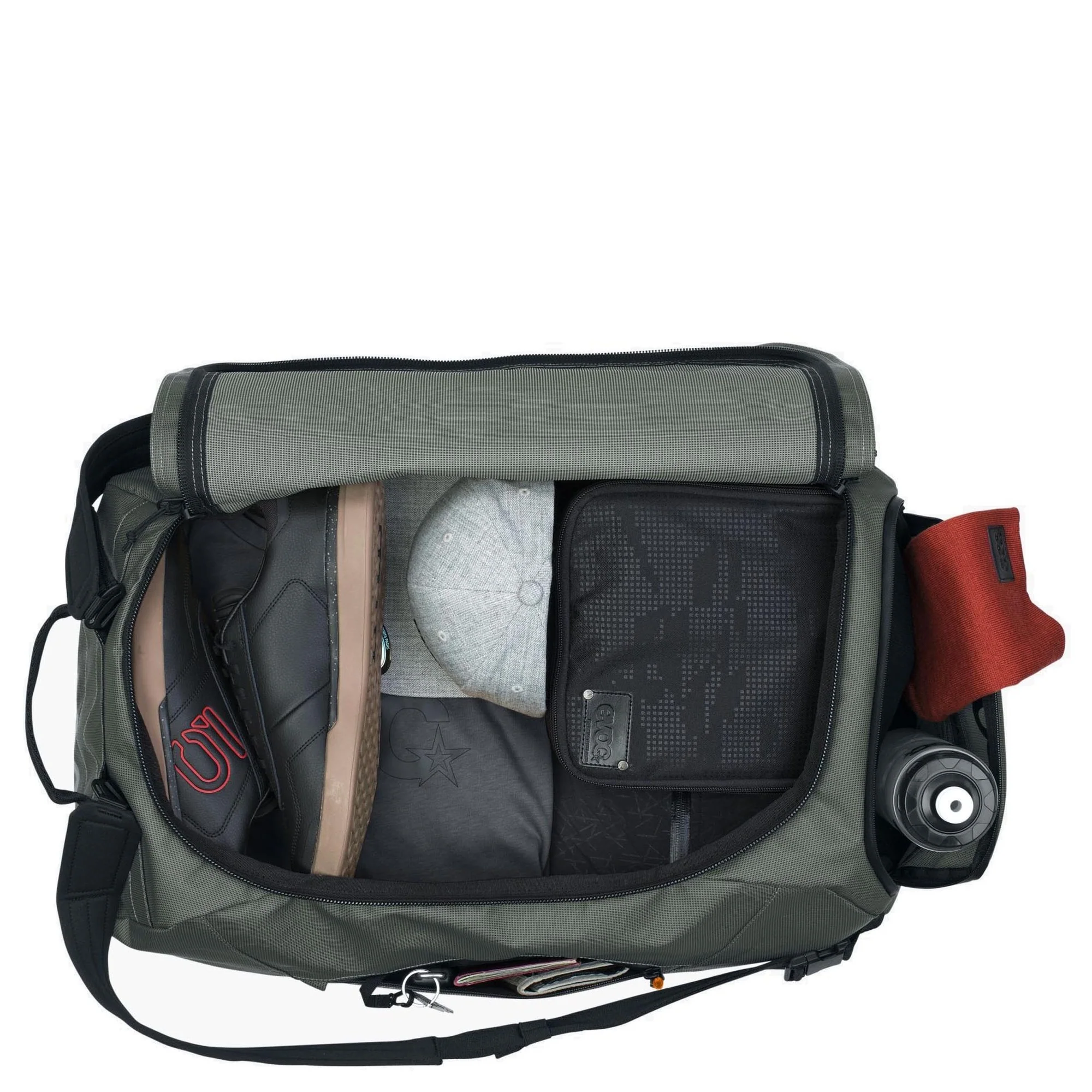 Evoc Duffle Bag 60 - Reisetasche 60 cm (dark olive/black) - Image 4