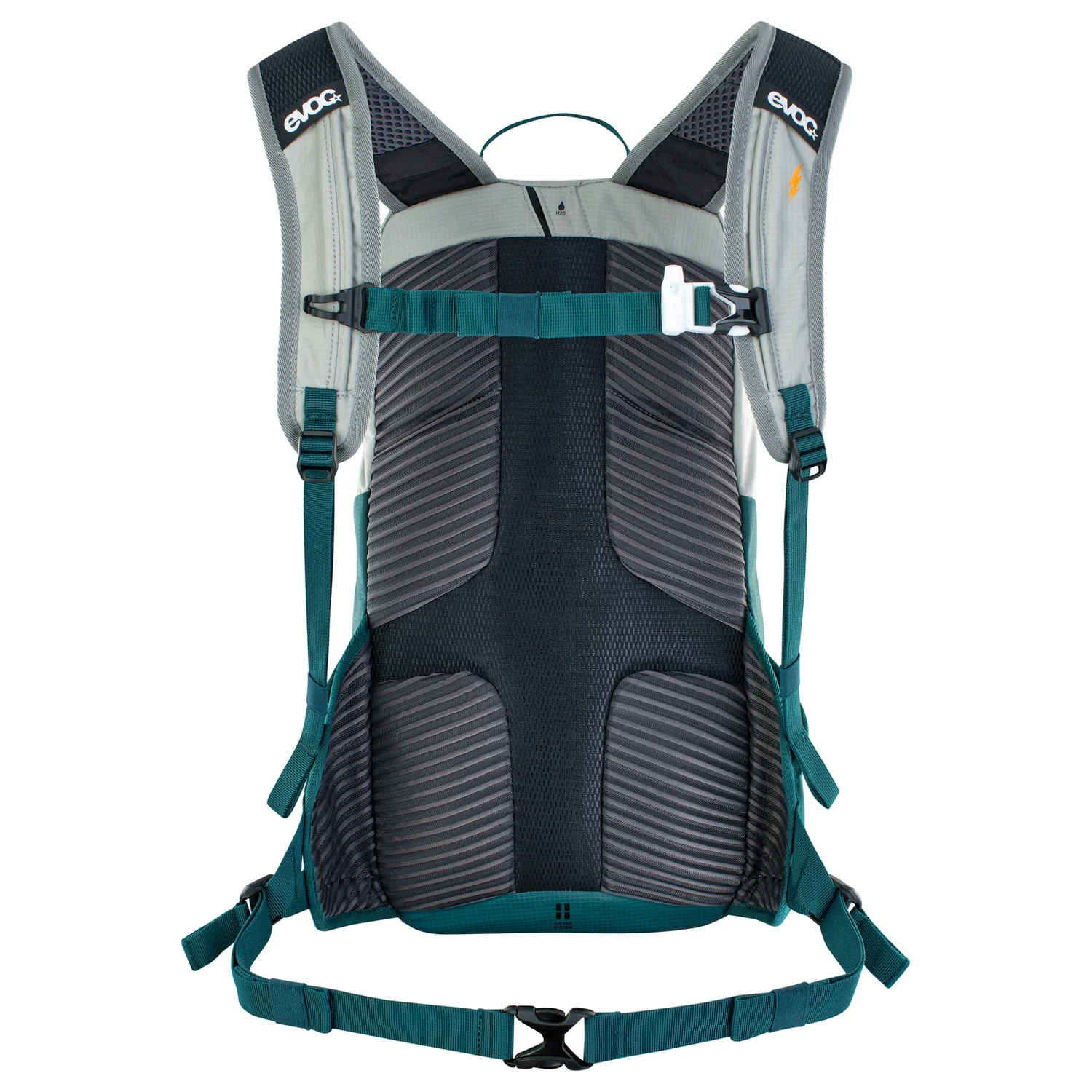 Evoc E-Ride 12 - Fahrradrucksack 47 cm (stone/petrol) - Image 2