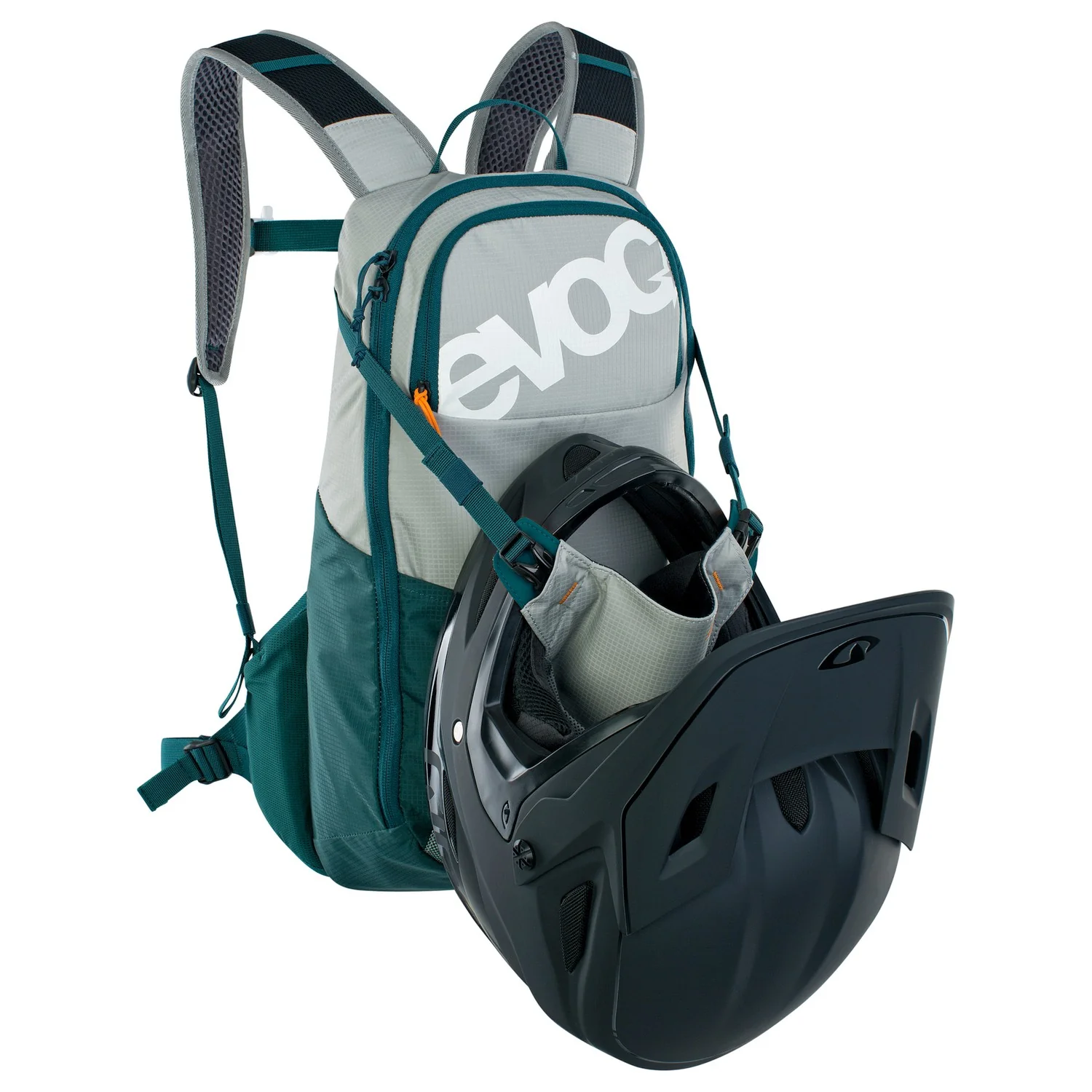 Evoc E-Ride 12 - Fahrradrucksack 47 cm (stone/petrol) - Image 5