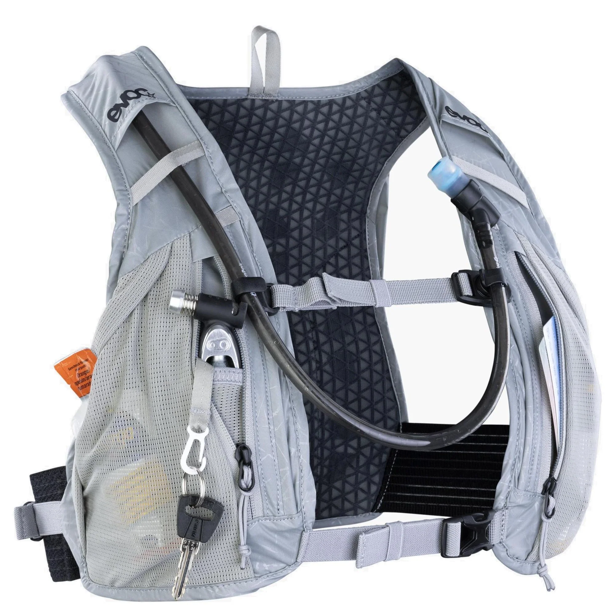 Evoc Hydro Pro 6 - Fahrradrucksack inklusive Trinksystem 38 cm (stone) - Image 4