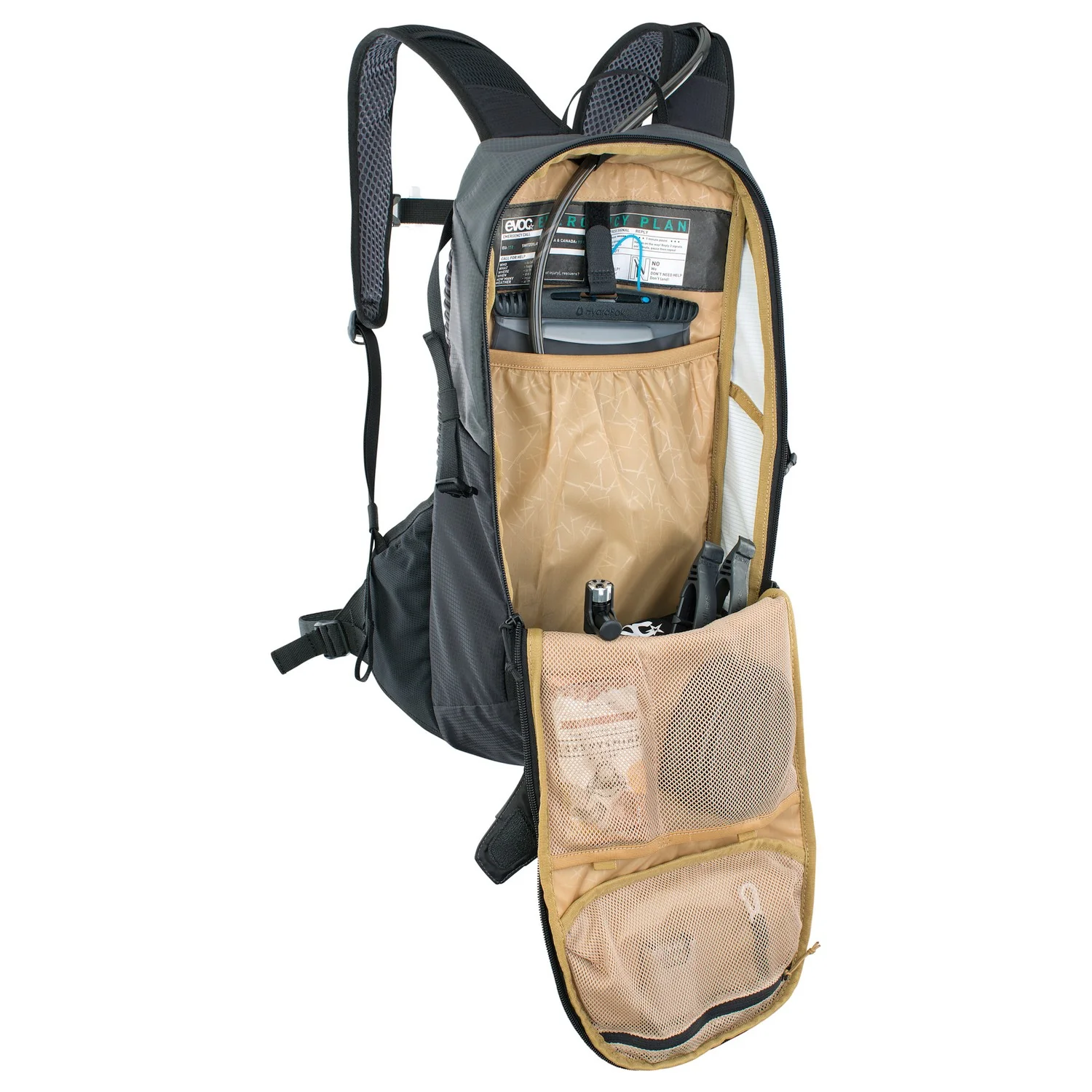 Evoc Ride 12L - Fahrradrucksack 47 cm (carbon grey/black) - Image 5