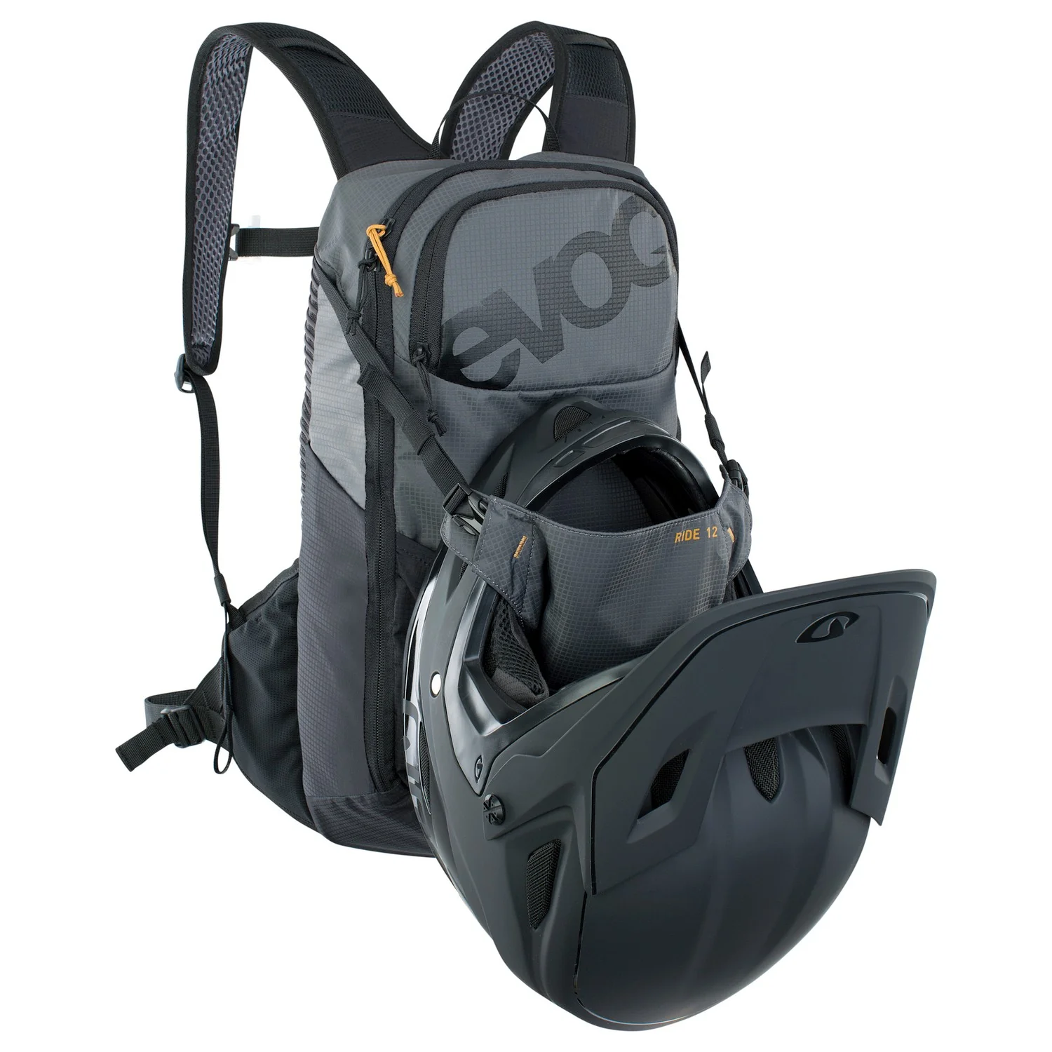 Evoc Ride 12L - Fahrradrucksack 47 cm (carbon grey/black) - Image 7