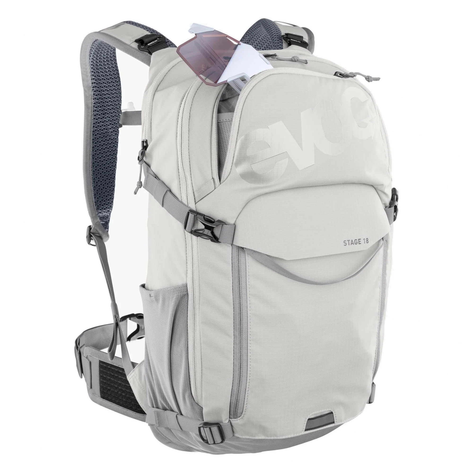 Evoc Stage 18L - Fahrradrucksack 48 cm (sand-stone) - Image 3