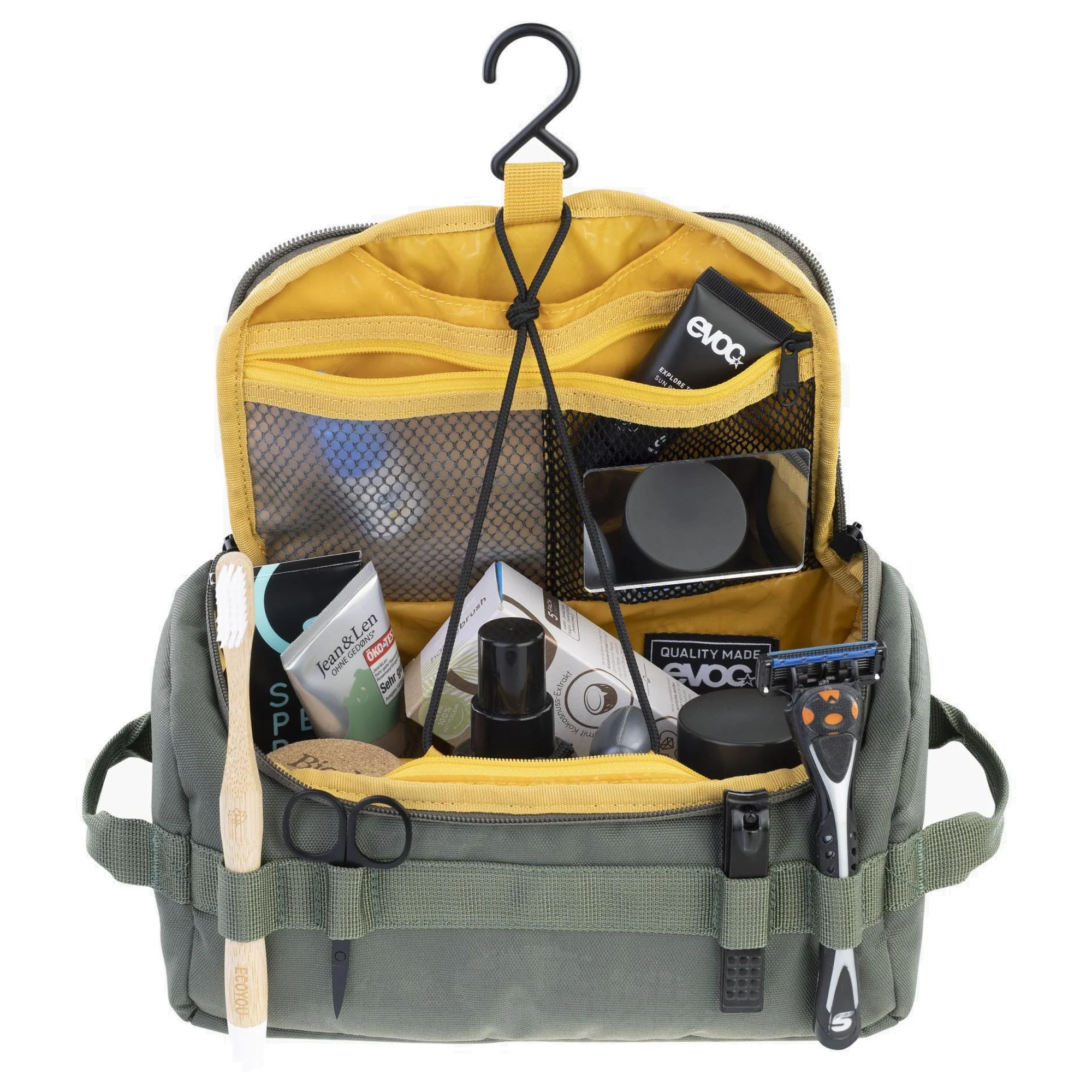Evoc Wash Bag - Kulturbeutel 26 cm (dark olive) - Image 5