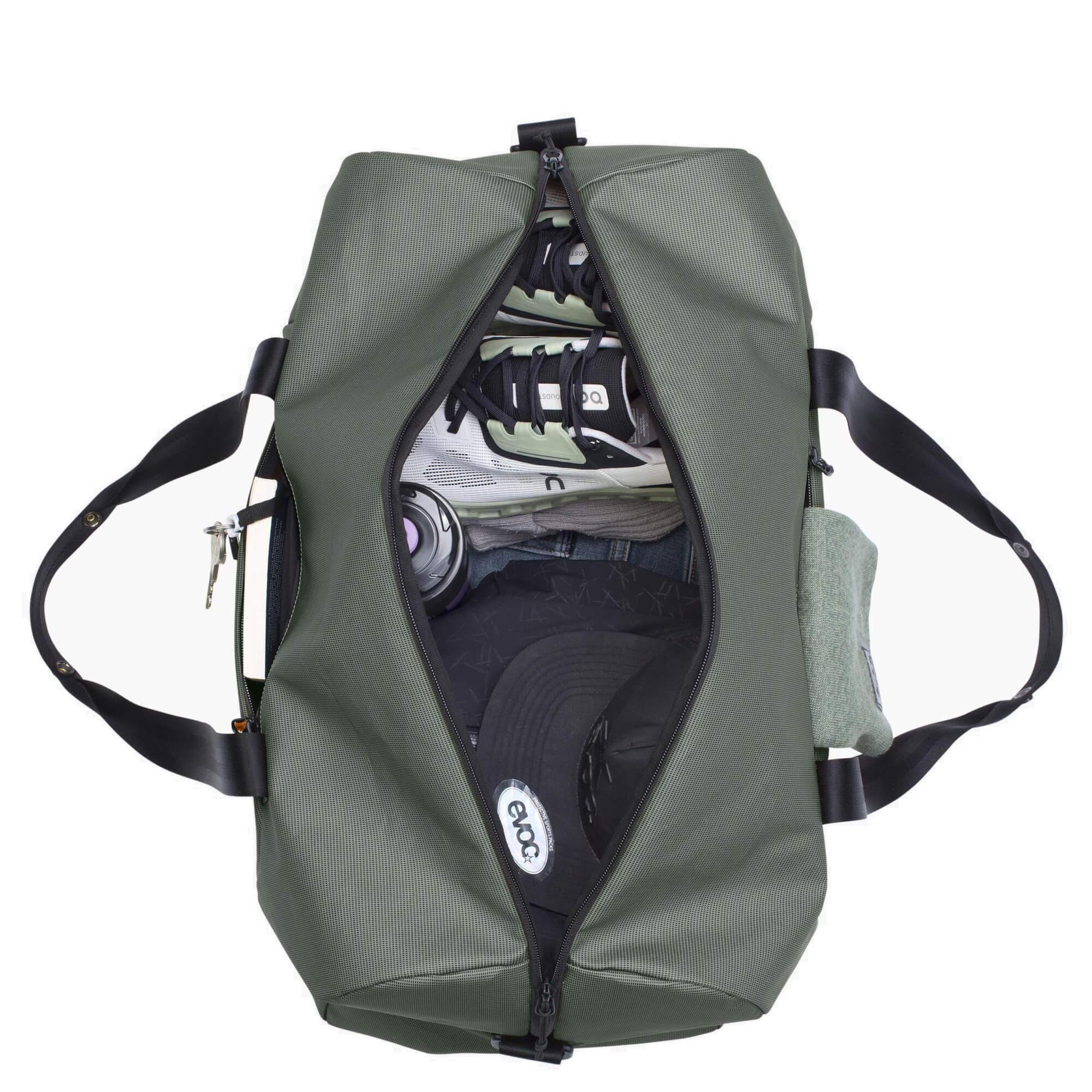 Evoc Weekender 40 - Reisetasche 55 cm (dark olive/black) - Image 4