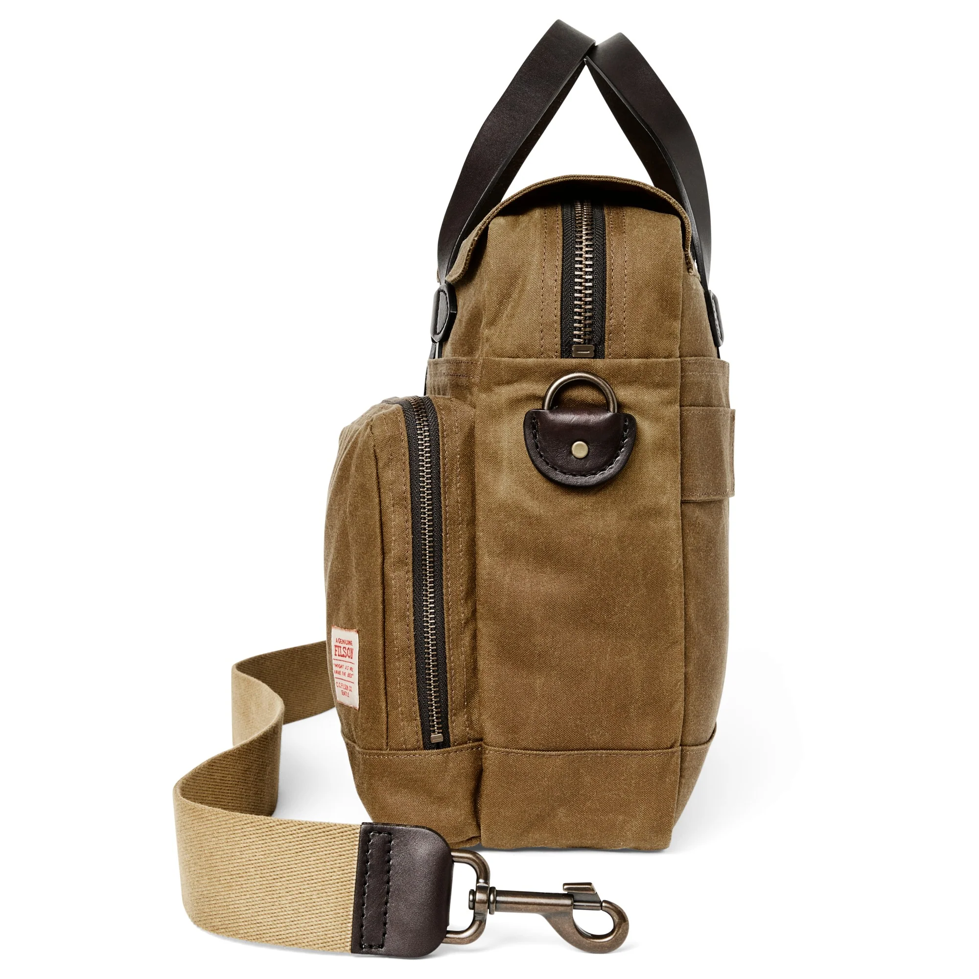 Filson 24 Hour Tin - Aktentasche 16" 43 cm (dark tan) - Image 3
