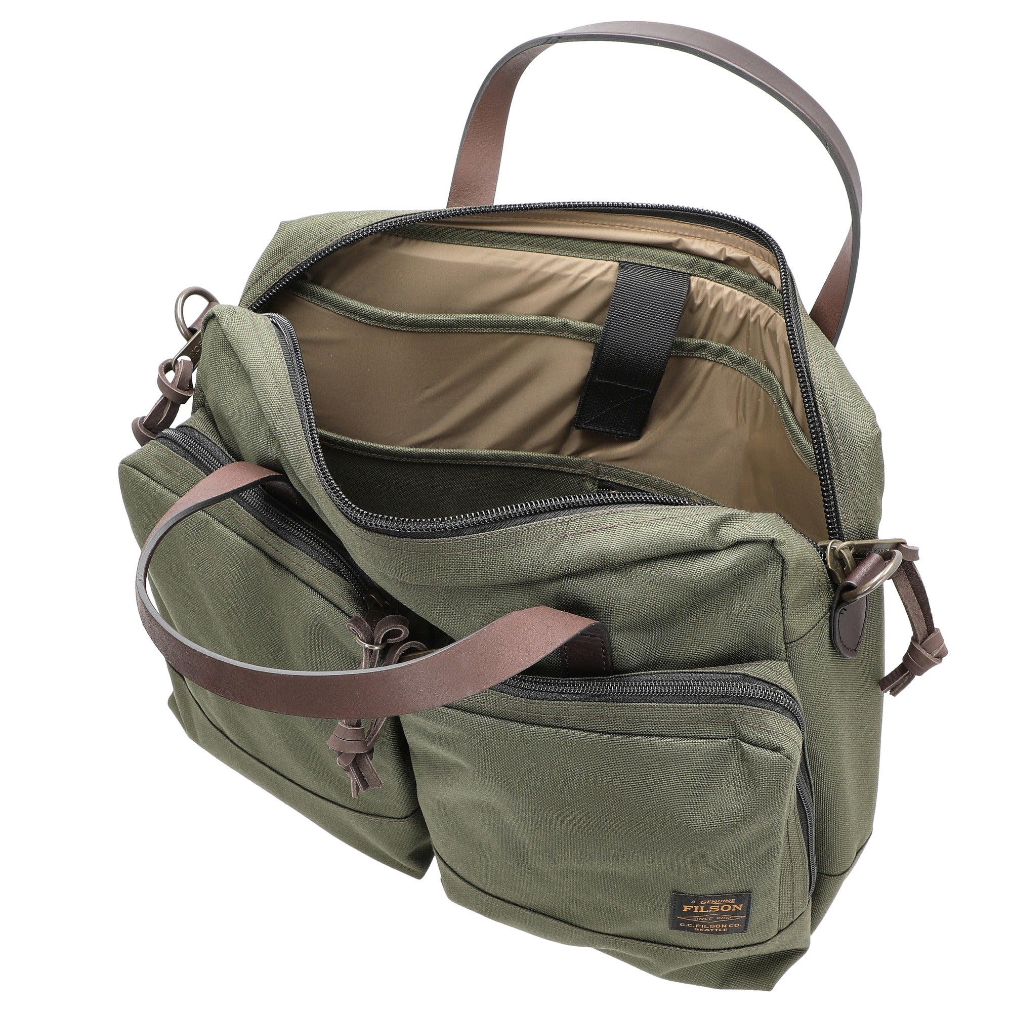 Filson Dryden - Aktentasche 16" 42 cm (otter green) - Image 6