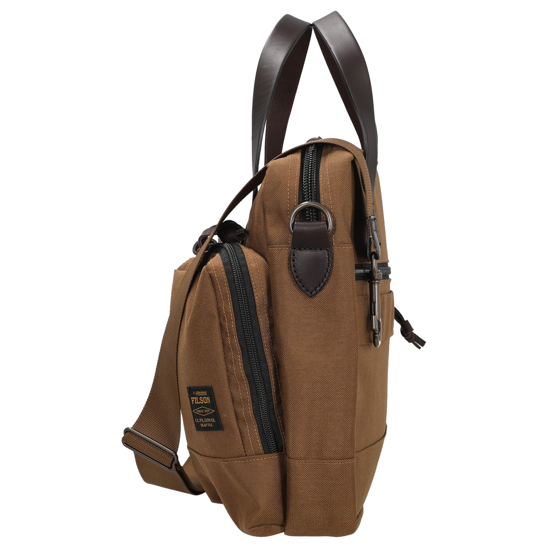 Filson Dryden - Aktentasche 16" 42 cm (whiskey) - Image 3
