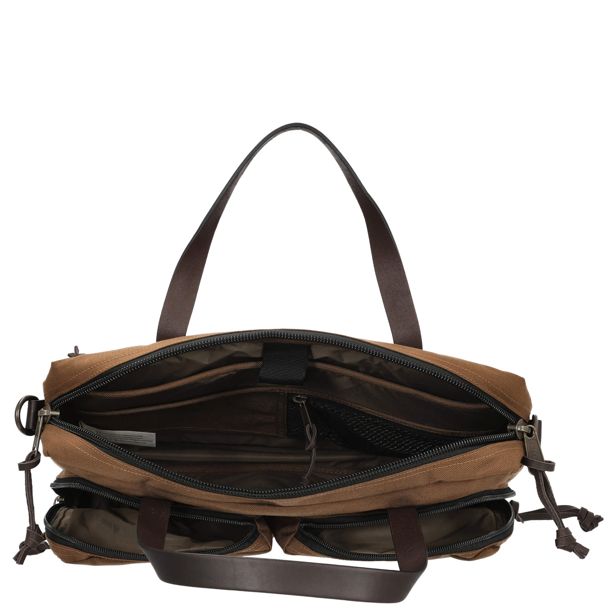 Filson Dryden - Aktentasche 16" 42 cm (whiskey) - Image 8