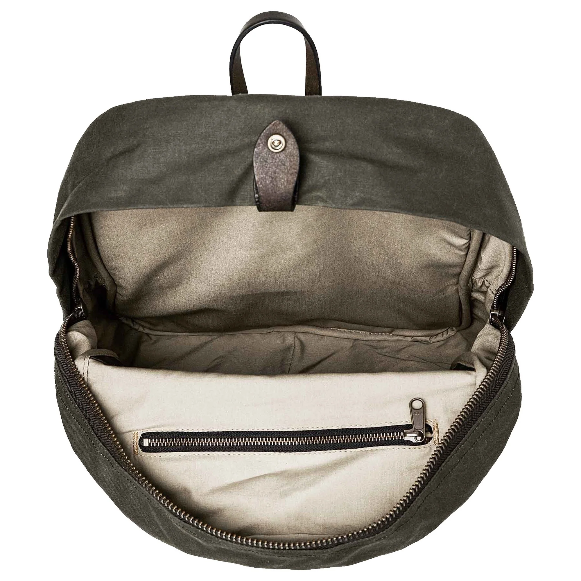 Filson Journeyman Oil Finish - Rucksack 15" 44.5 cm (otter green) - Image 4