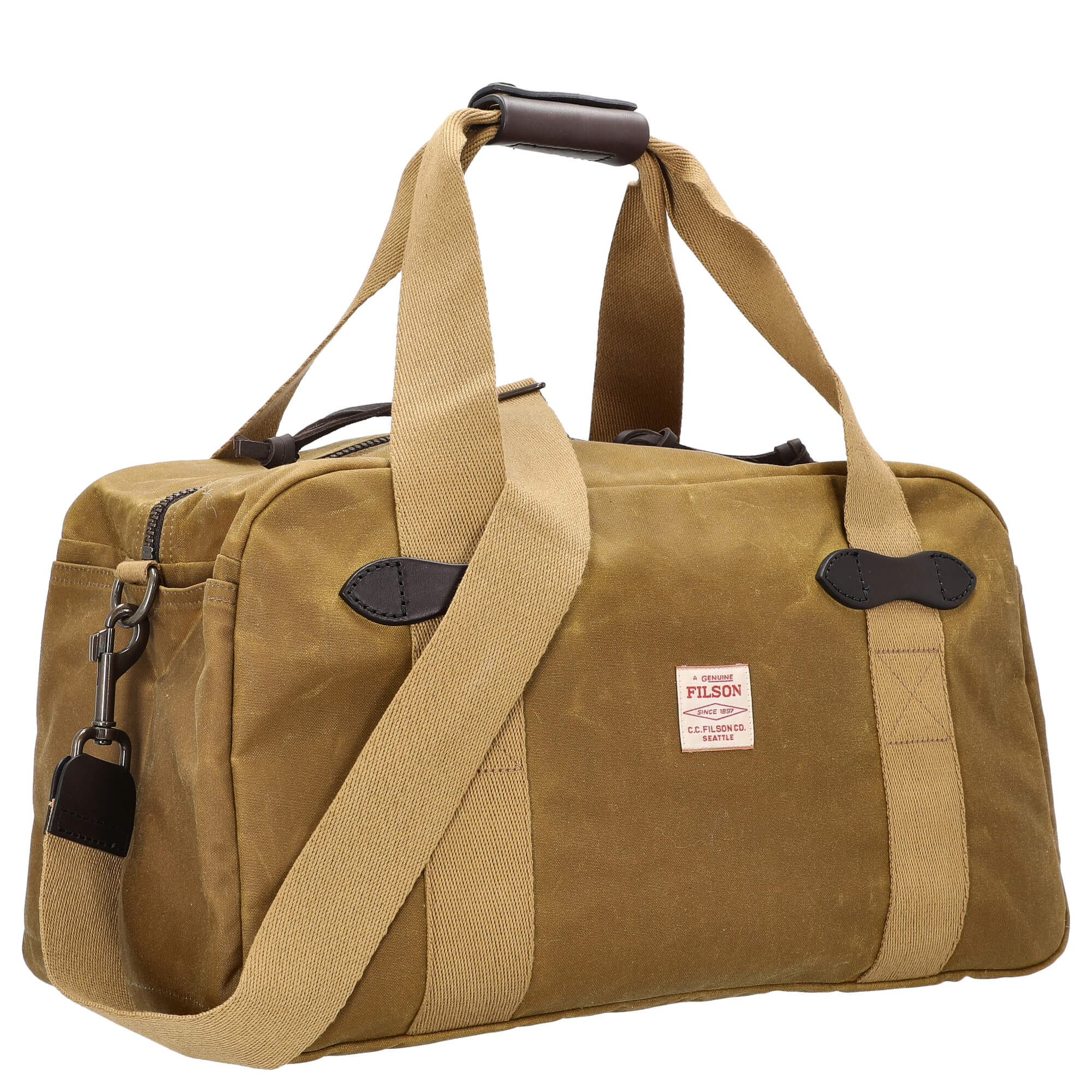 Filson Tin Cloth- Reisetasche S 46 cm (dark tan) - Image 5
