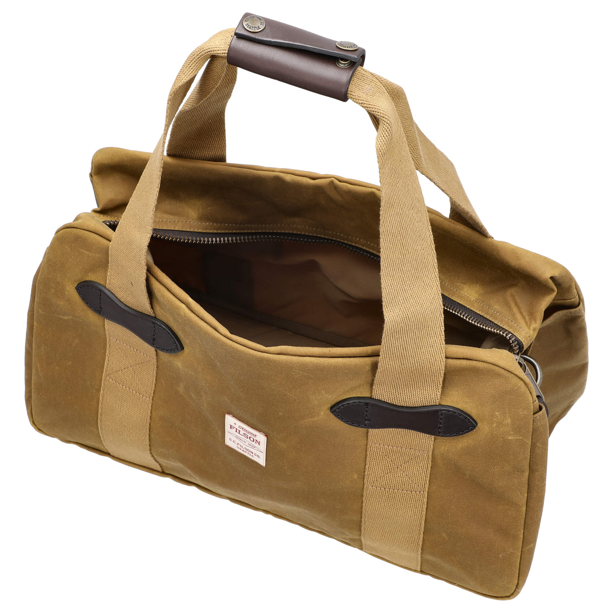 Filson Tin Cloth- Reisetasche S 46 cm (dark tan) - Image 6