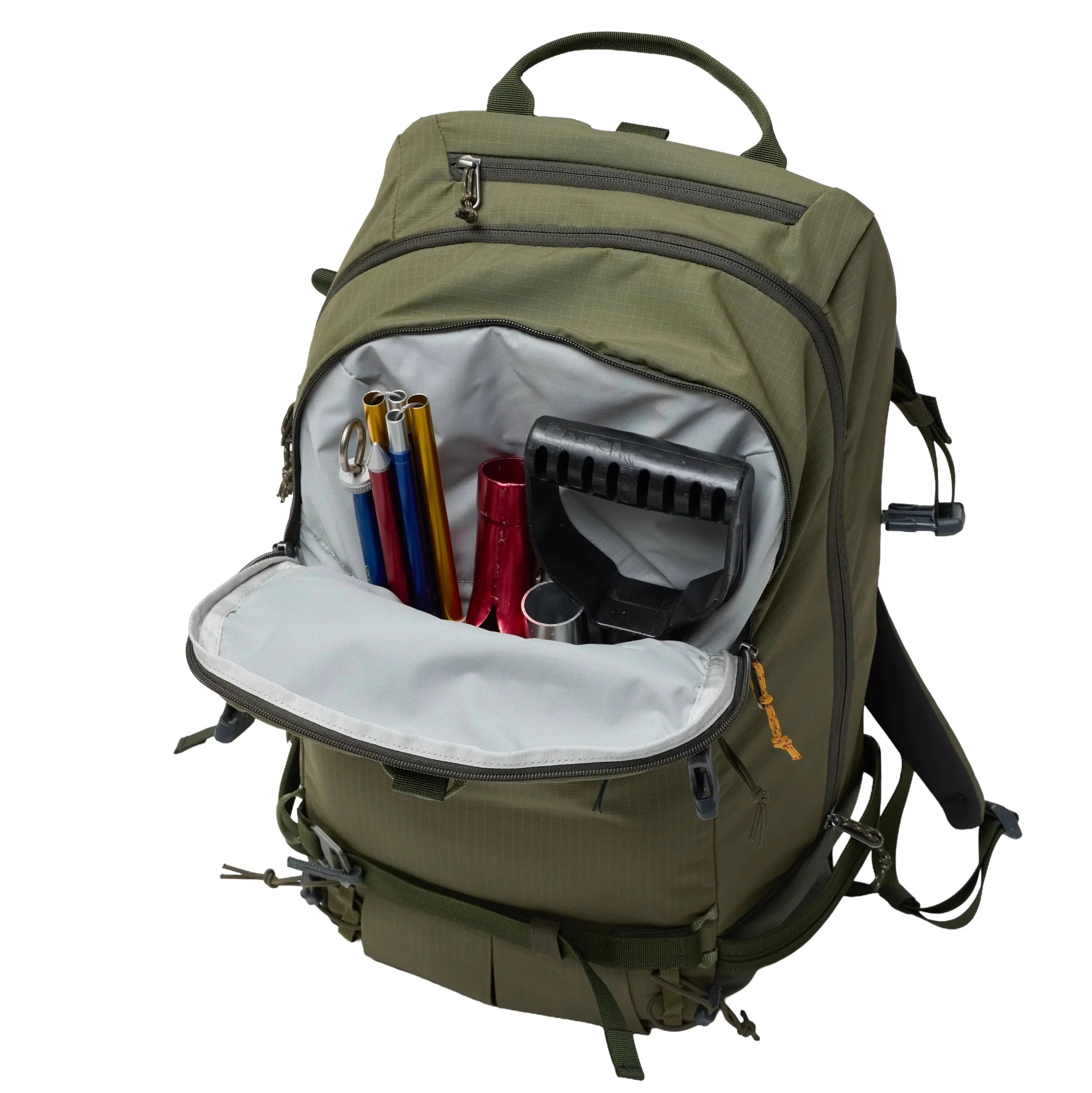 Fjällräven Bergtagen Touring 22 - Skirucksack 52 cm (laurel green/deep forest) - Image 4