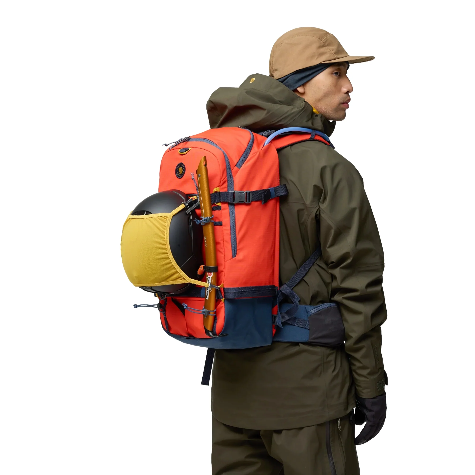 Fjällräven Bergtagen Touring 30 - Skirucksack (flame orange-mountain blue) - Image 10