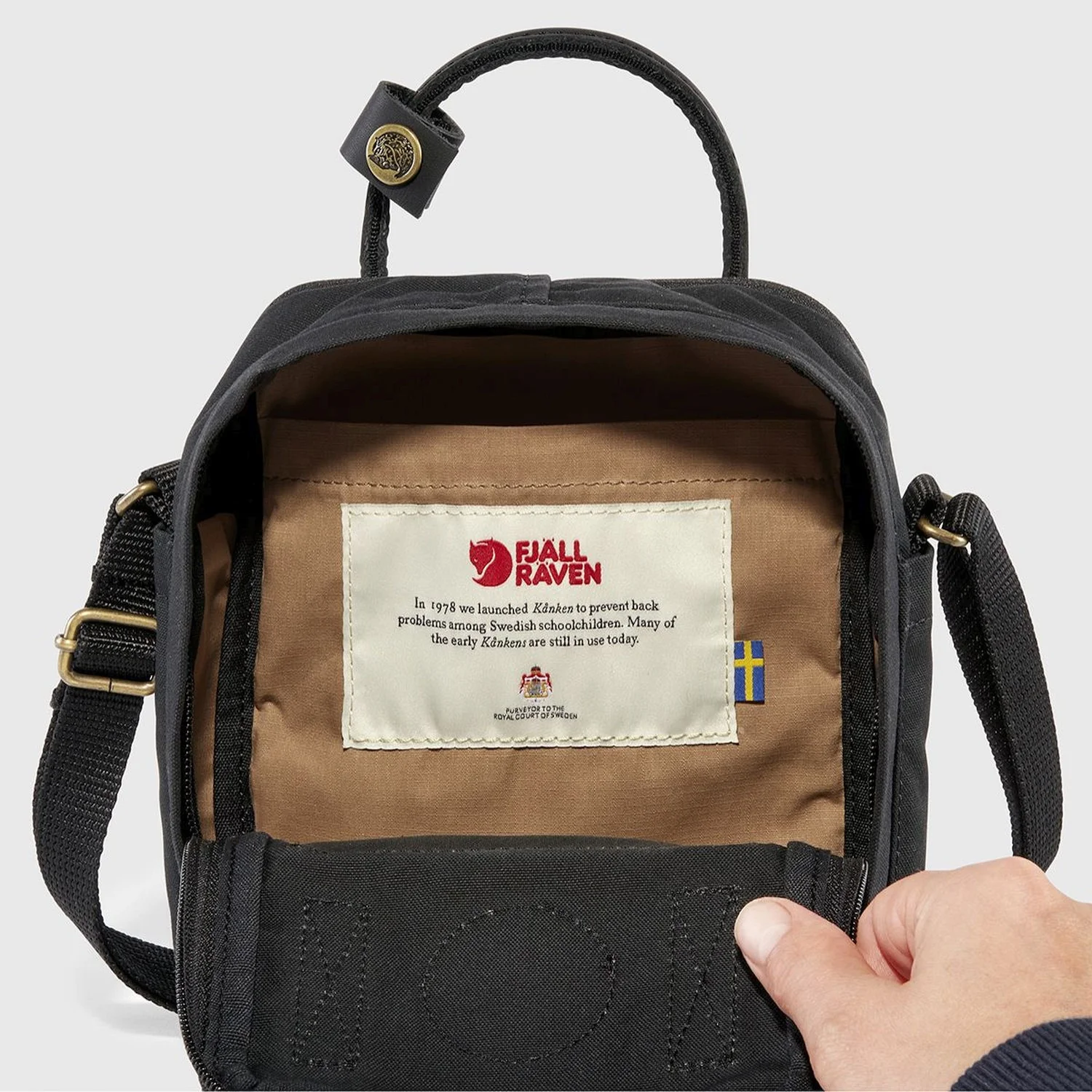 Fjällräven Kånken No. 2 Sling - Umhängetasche 20 cm (Black Edition) (black) - Image 5