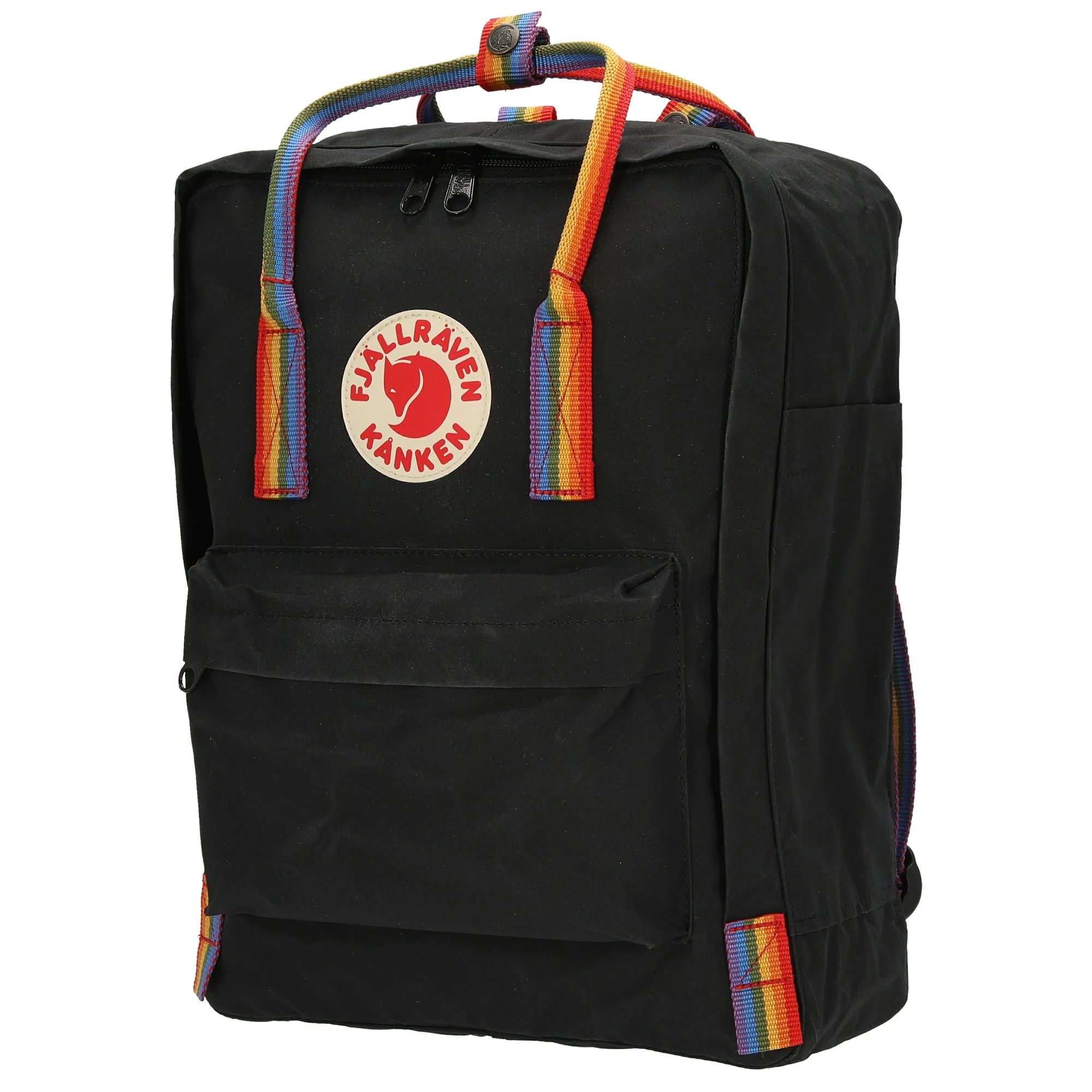 Fjällräven Kånken Rainbow - Rucksack 38 cm (black-rainbow pattern) - Image 2