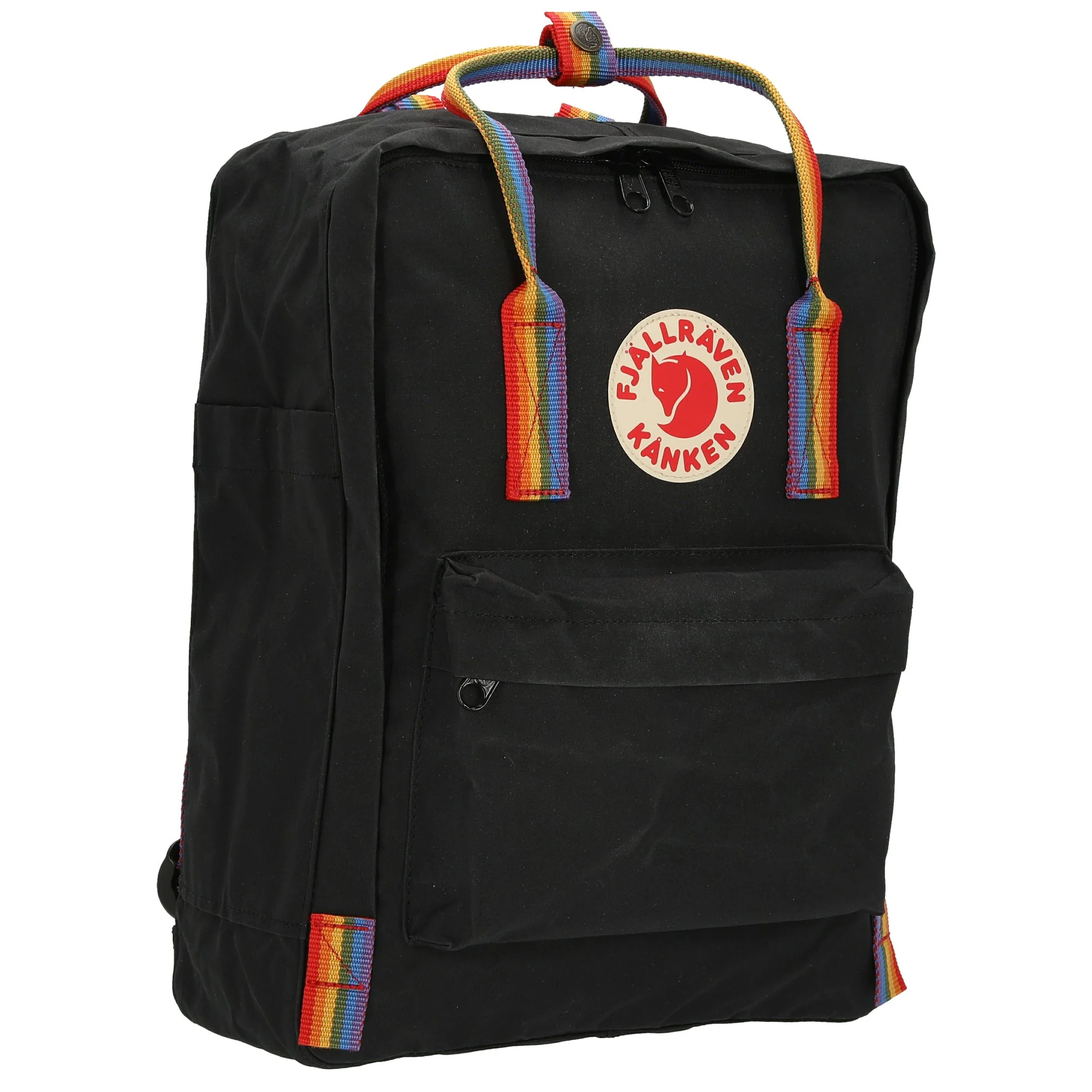 Fjällräven Kånken Rainbow - Rucksack 38 cm (black-rainbow pattern) - Image 5