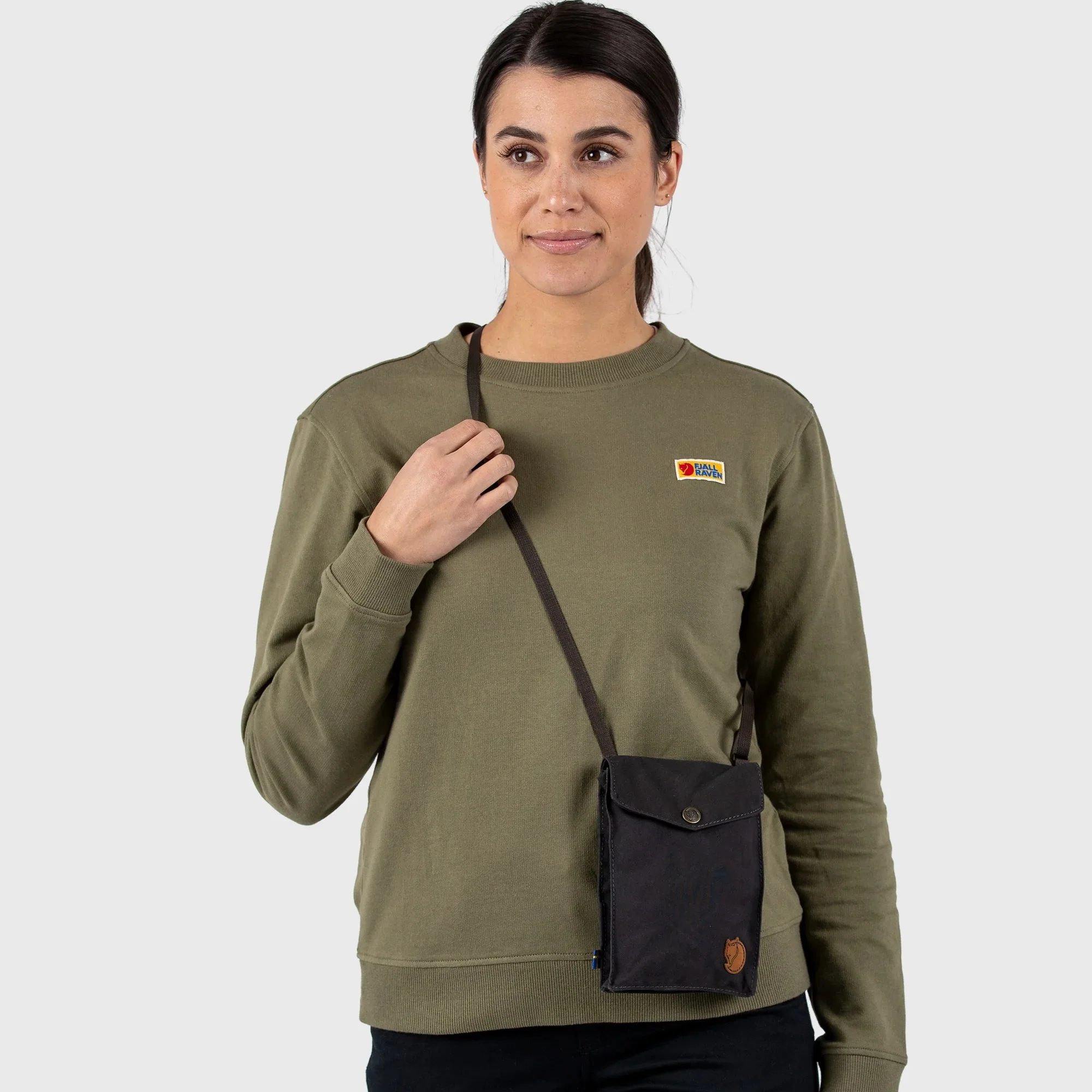 Fjällräven Pocket - Umhängetasche 18 cm (dark grey) - Image 3