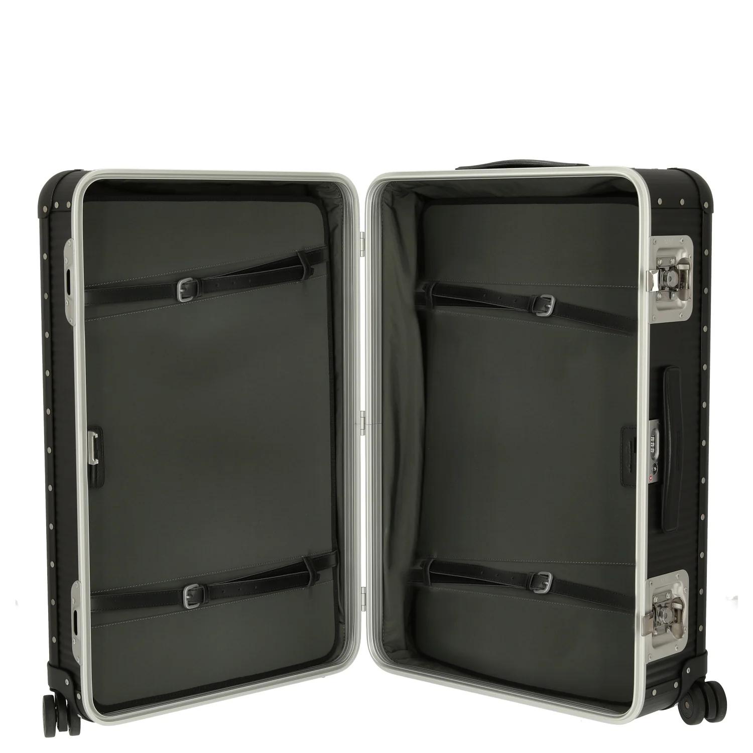 FPM Milano Bank aluminum Spinner 76 - 4-Rollen-Trolley 75 cm (caviar black) - Image 6