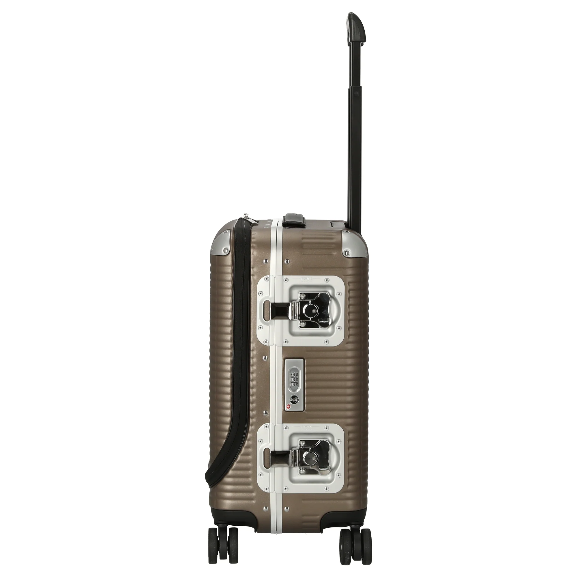 FPM Milano Bank Light Spinner 53 front pocket - 4-Rollen-Kabinentrolley 53 cm (matt almond) - Image 3