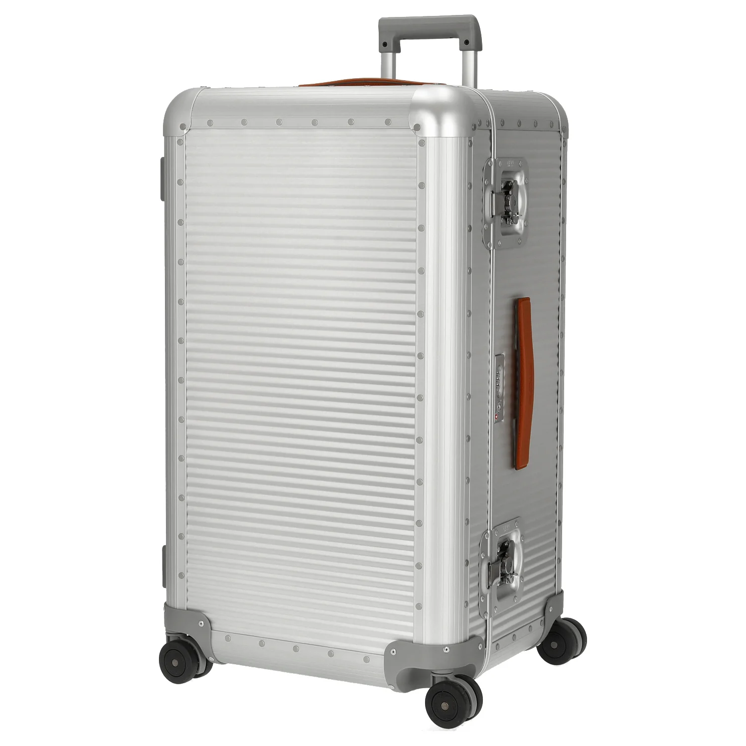 FPM Milano Bank aluminum Trunk on Wheels - 4-Rollen-Trolley 75,5 cm (moonlight silver) - Image 2