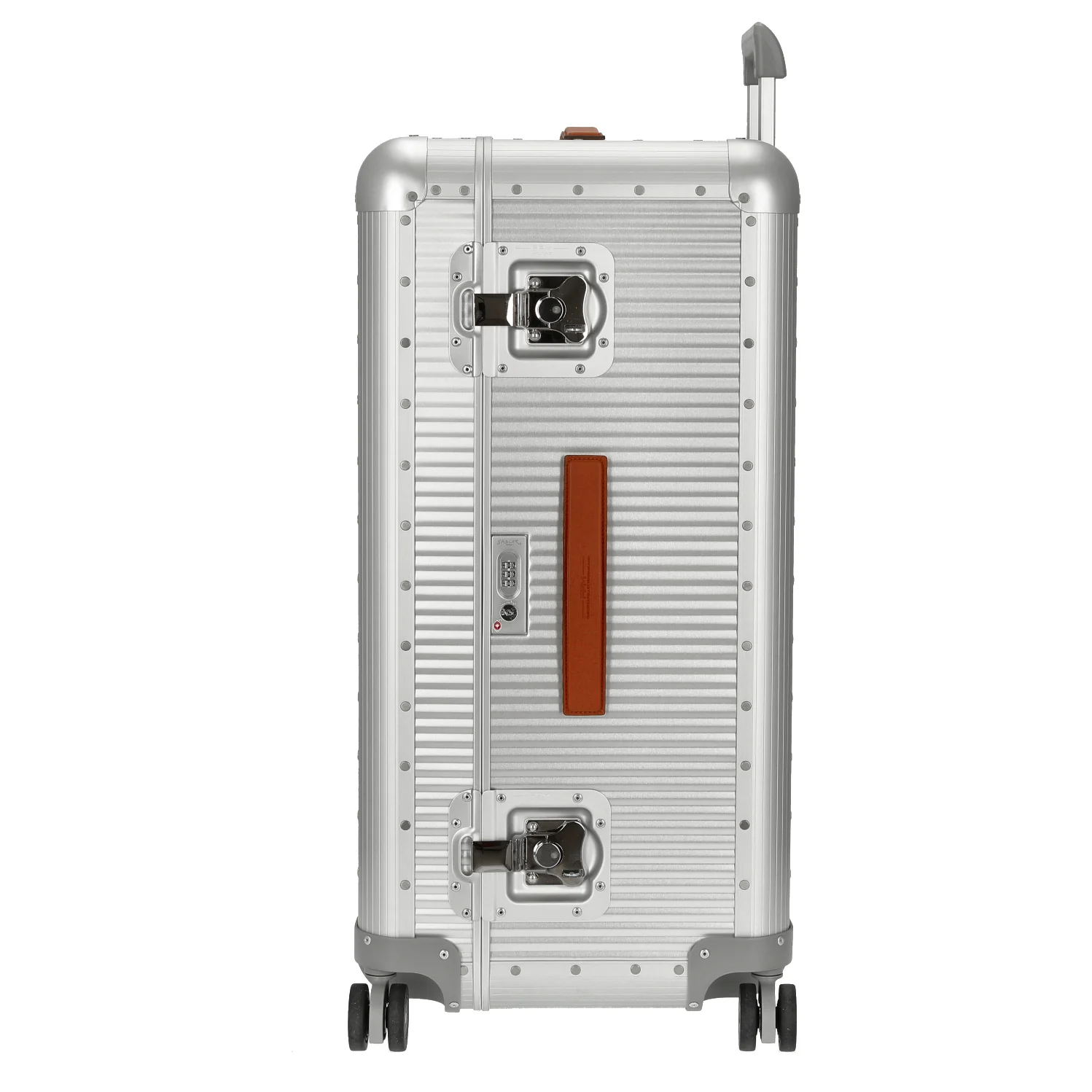 FPM Milano Bank aluminum Trunk on Wheels - 4-Rollen-Trolley 75,5 cm (moonlight silver) - Image 3