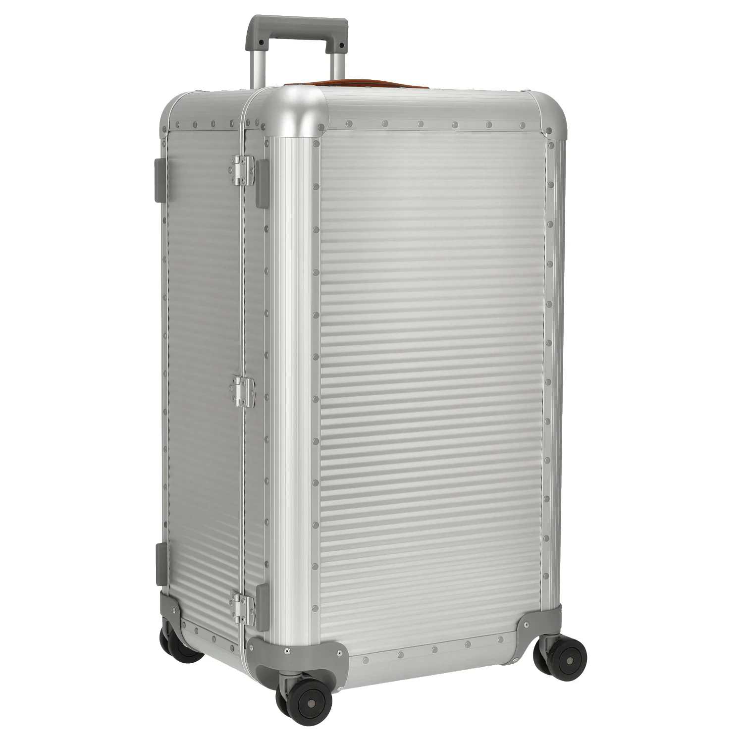 FPM Milano Bank aluminum Trunk on Wheels - 4-Rollen-Trolley 75,5 cm (moonlight silver) - Image 5