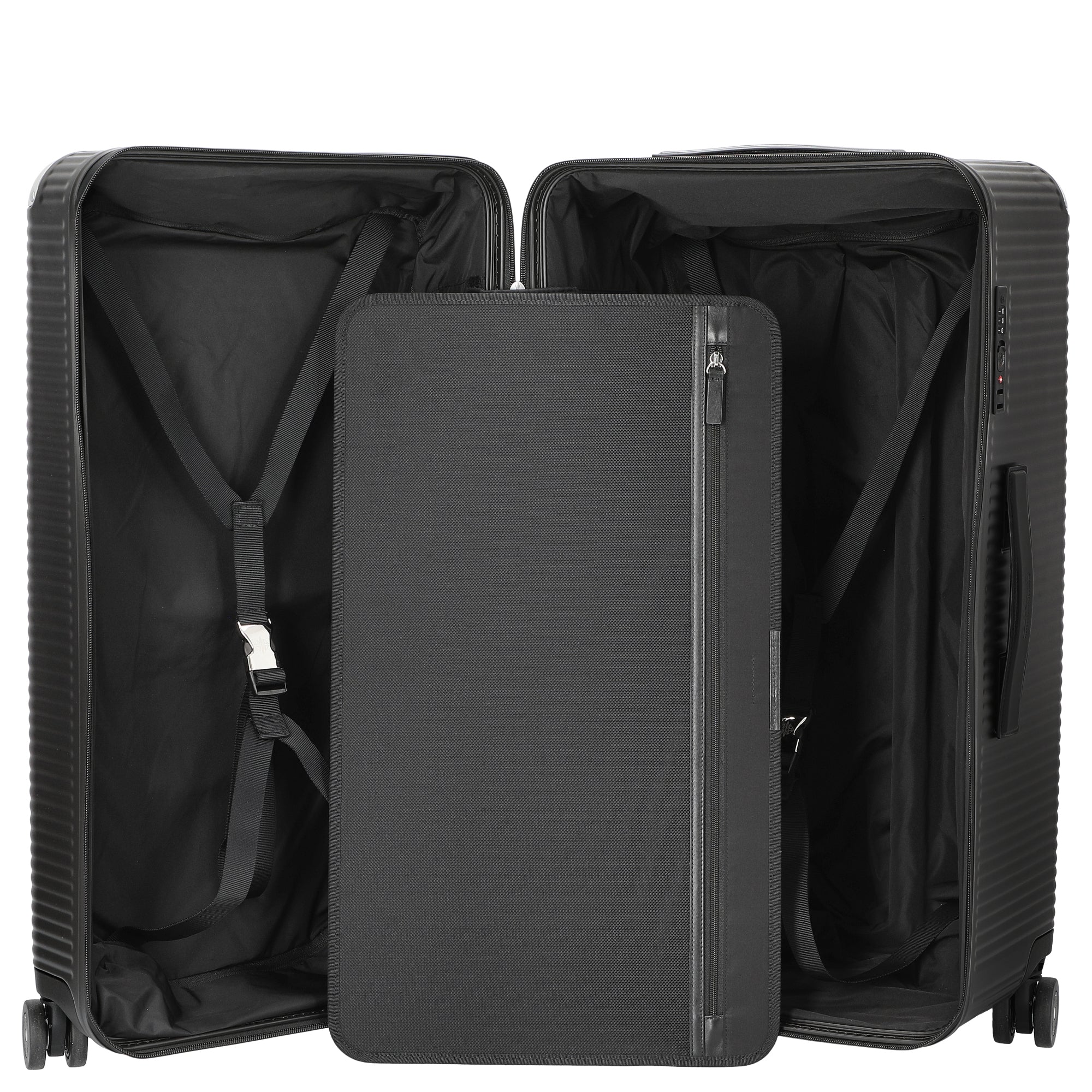 FPM Milano Bank Zip Deluxe Trunk on Wheels M - 4-Rollen-Trolley M 73 cm (eclipse black) - Image 6