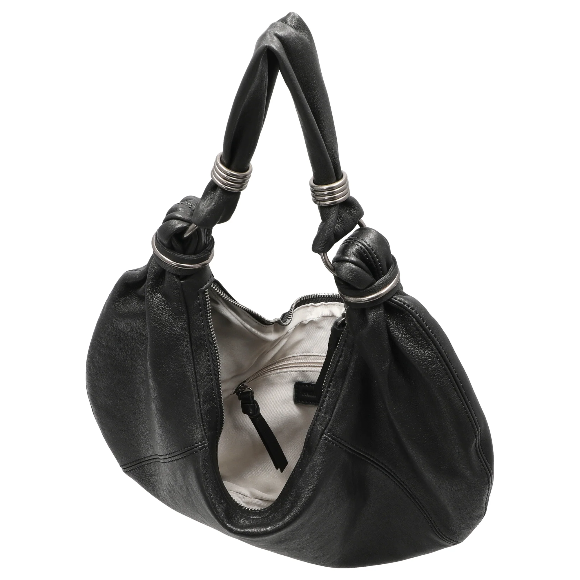 FREDsBRUDER Always With You Hobo - Schultertasche 48 cm (black) - Image 6