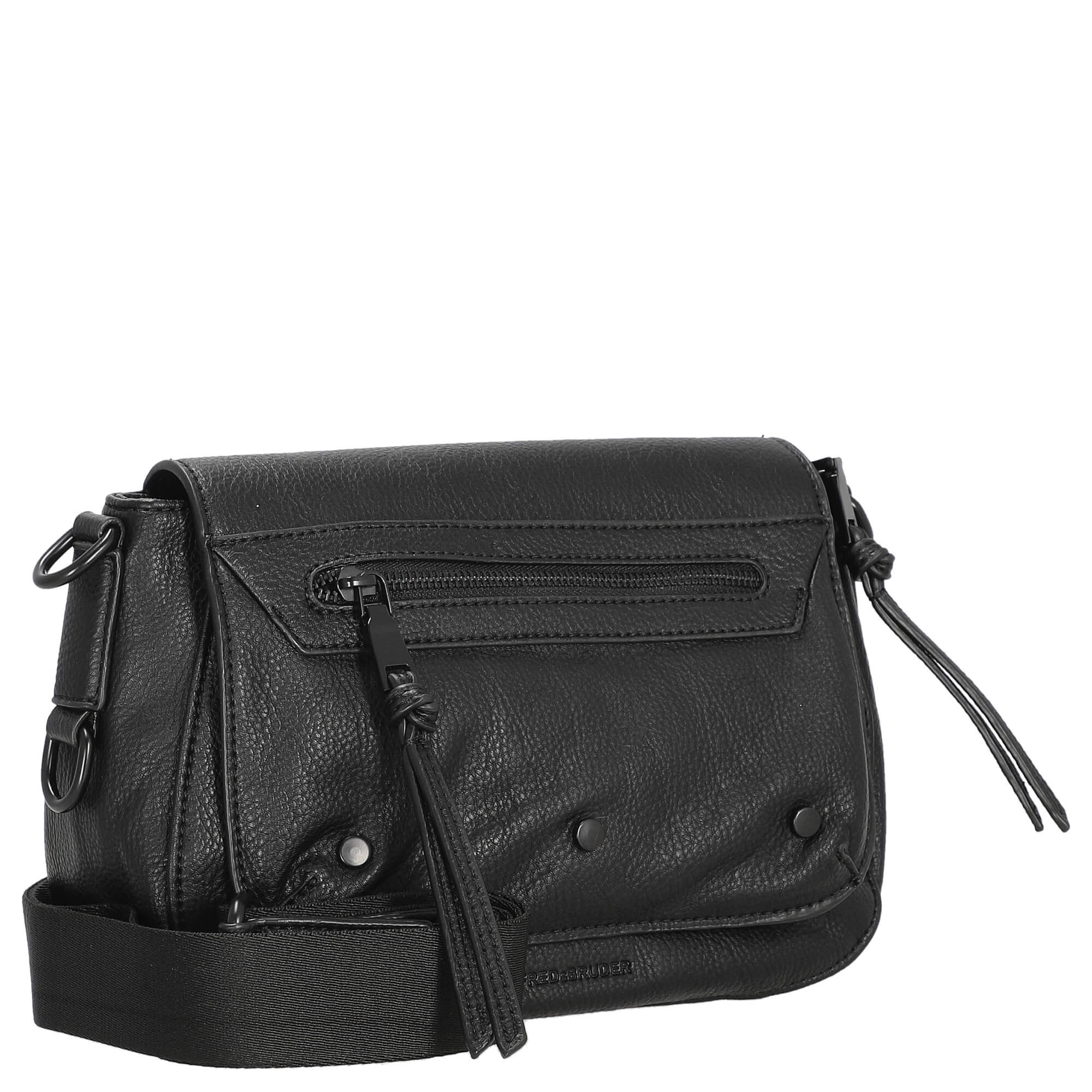 FREDsBRUDER Deep Dark - Schultertasche 29 cm (black/black) - Image 5