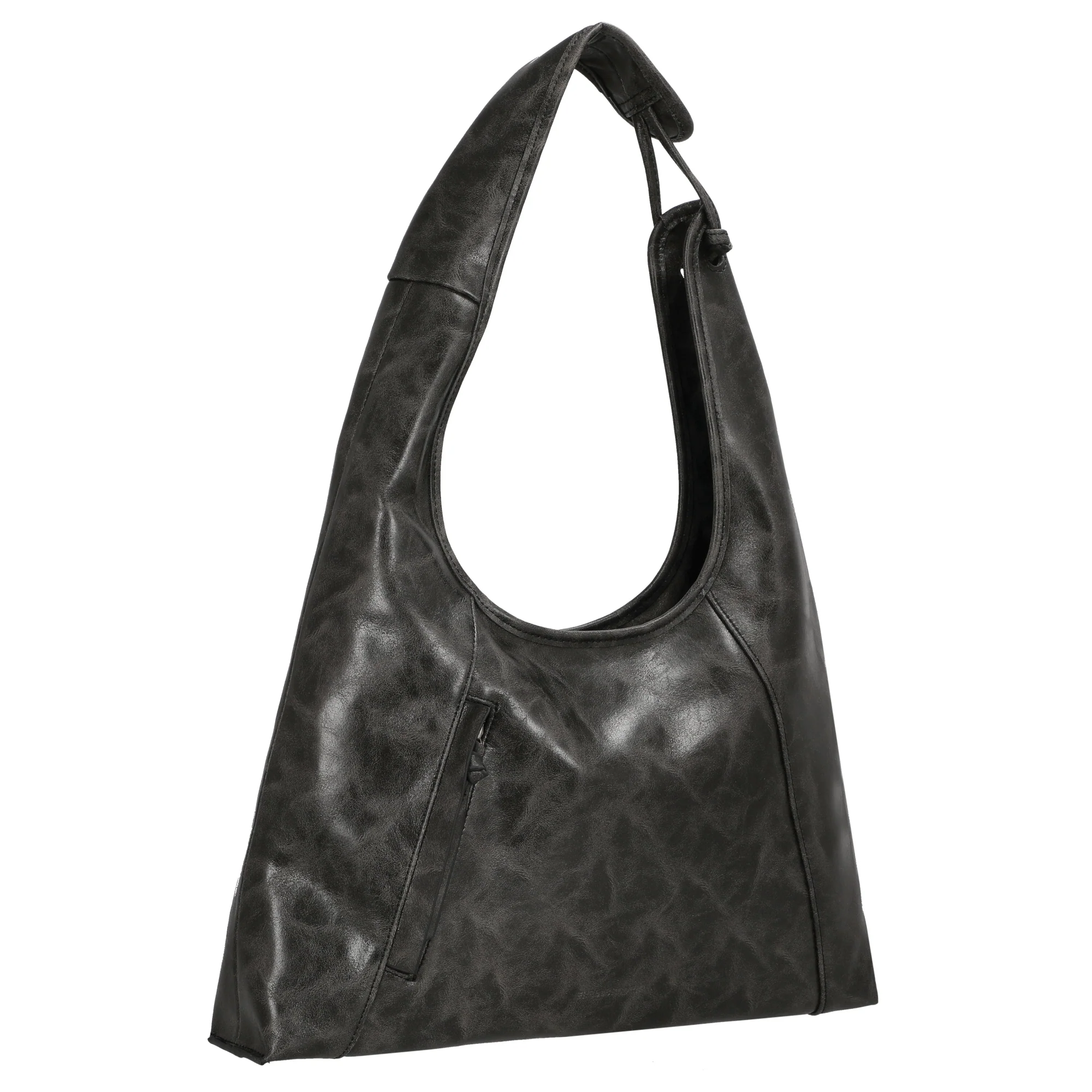 FREDsBRUDER Ever Faded Hobo - Schultertasche 38 cm (faded black) - Image 5