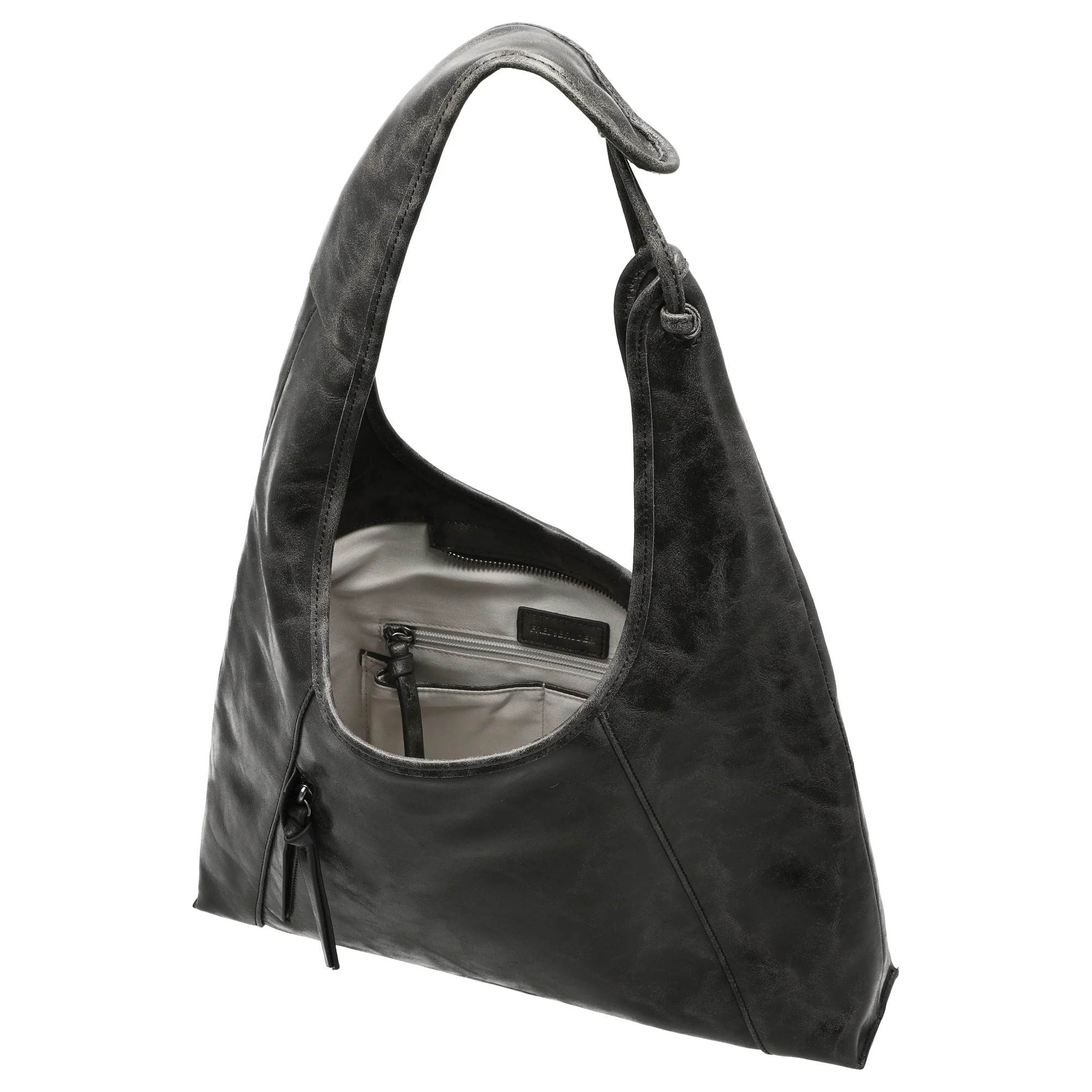 FREDsBRUDER Ever Faded Hobo - Schultertasche 38 cm (faded black) - Image 6